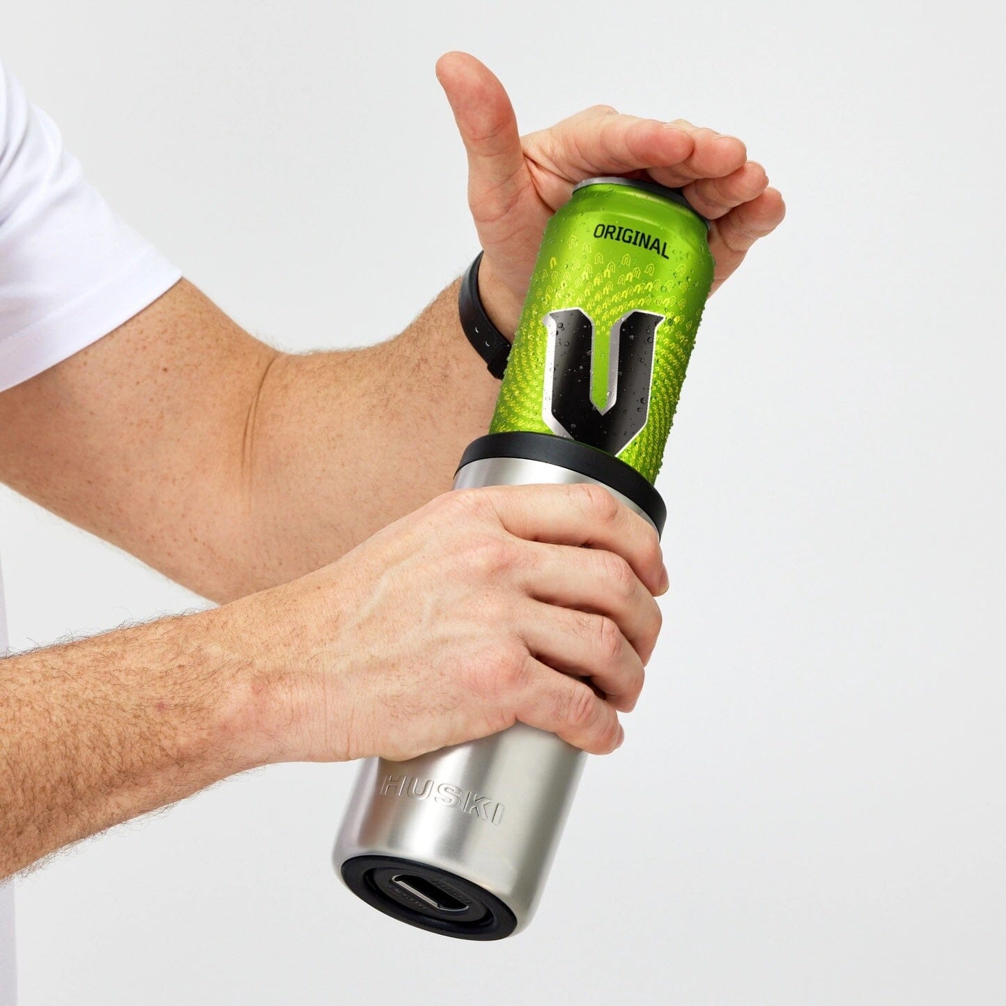 Huski Big Can Cooler - Black Huski