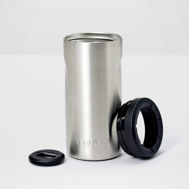 Huski Big Can Cooler - Brushed Stainless Huski