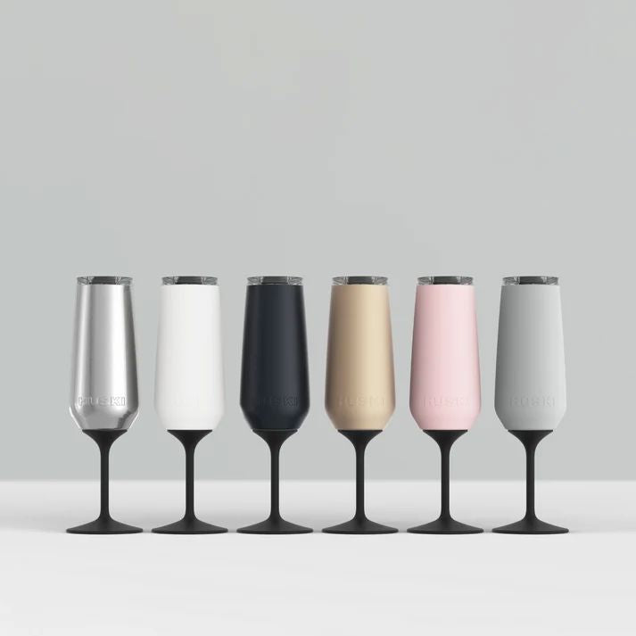 Huski Champagne Flute - Black Wine cooler Huski 
