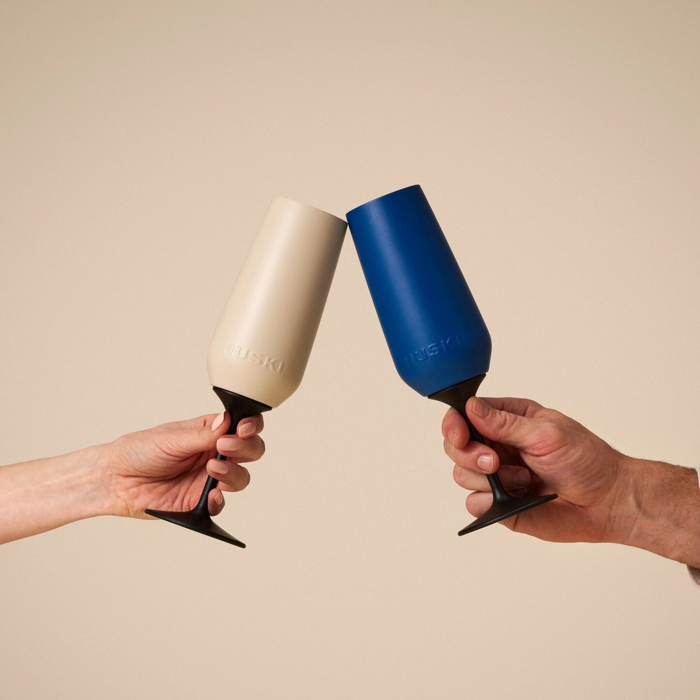 Huski Champagne Flute - Sand Beige Huski