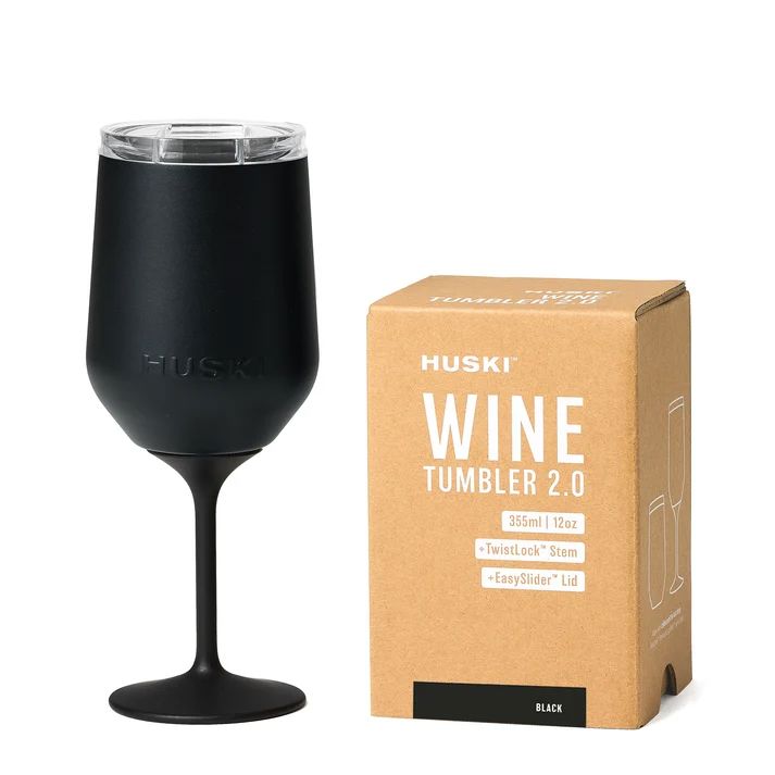 Huski Wine Tumbler 2.0 - Black Wine cooler Huski 