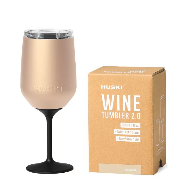 Huski Wine Tumbler 2.0- Champagne Huski