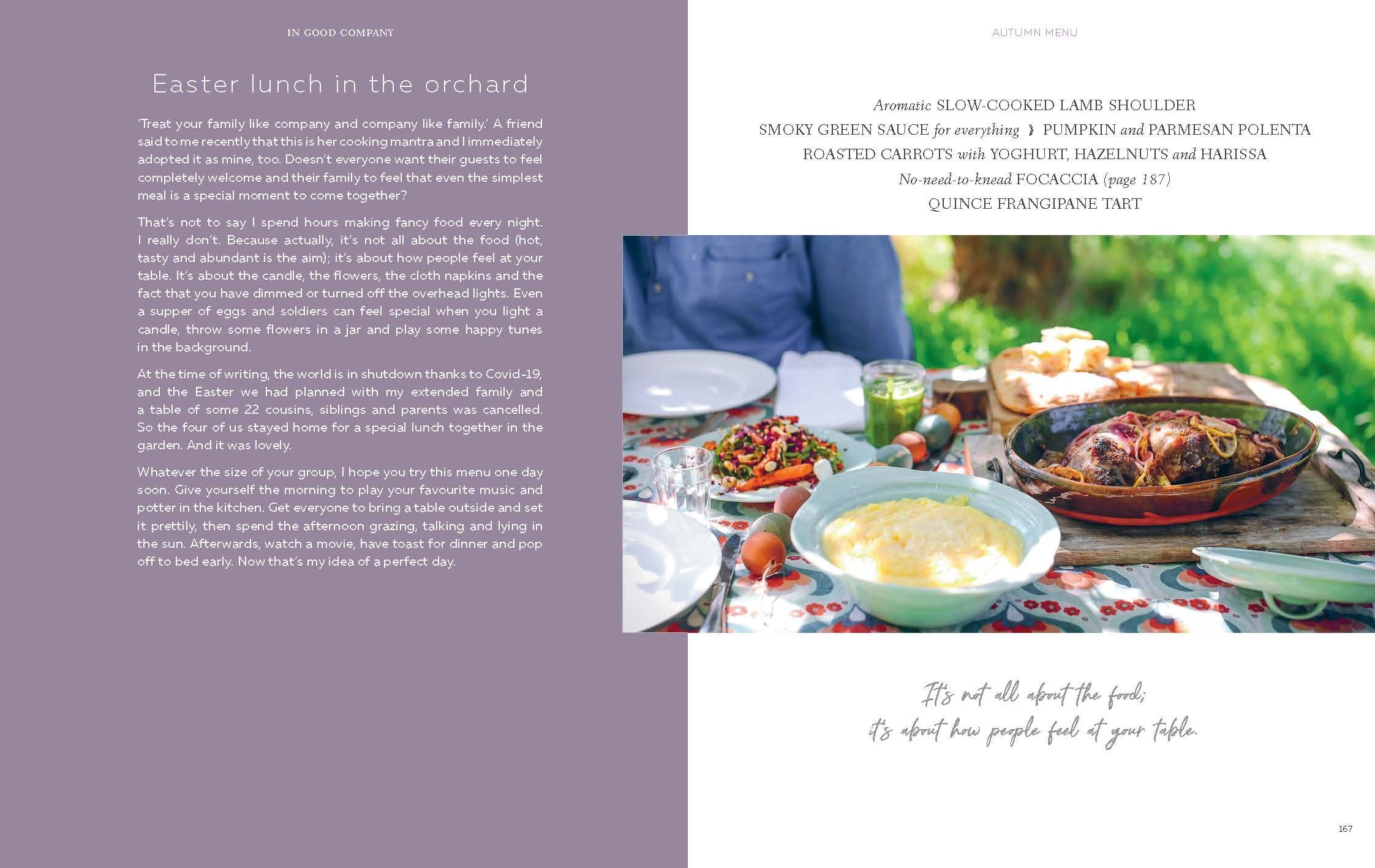 In Good Company - Sophie Hansen Recipe Book Brumby Sunstate 