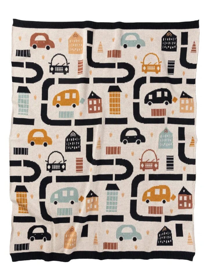 Indus Baby Blanket - Transport Indus Design