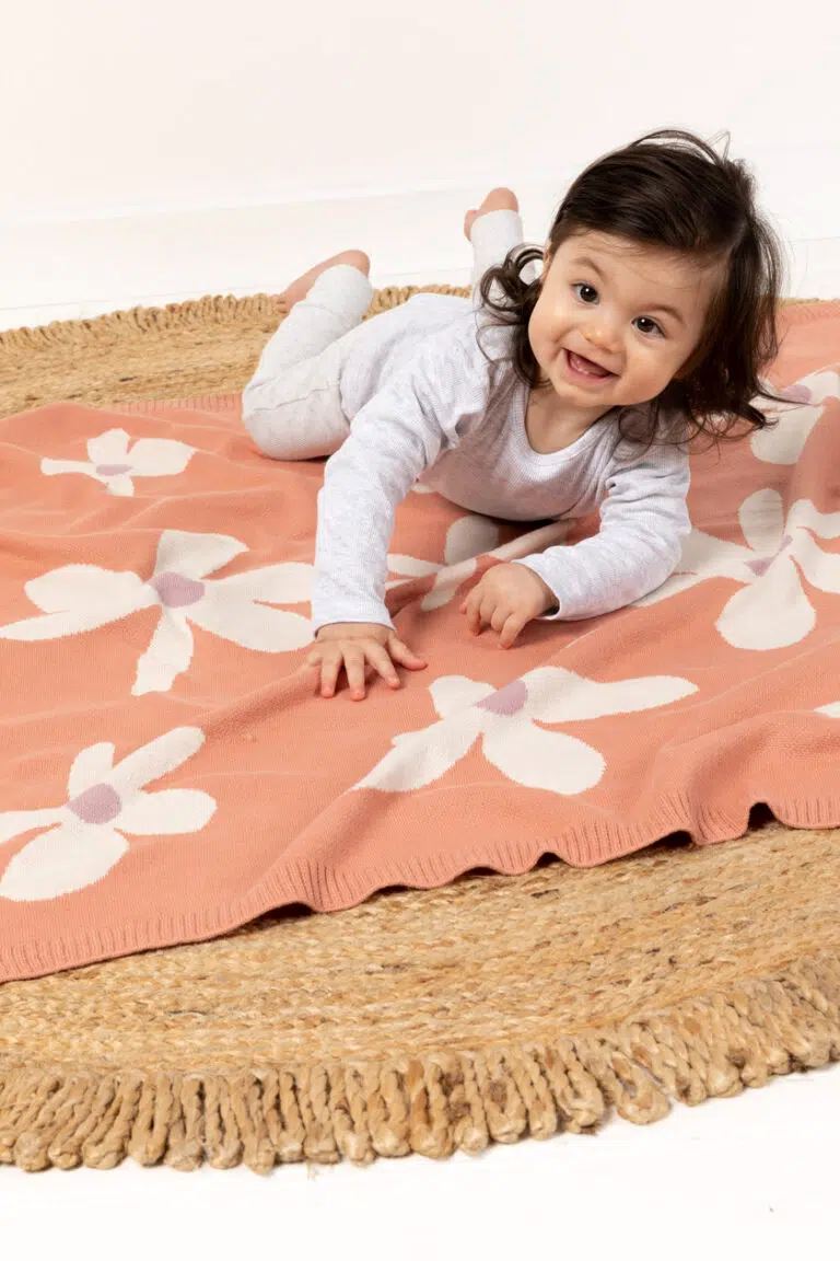 Indus Design Daisy Baby Blanket Indus Design