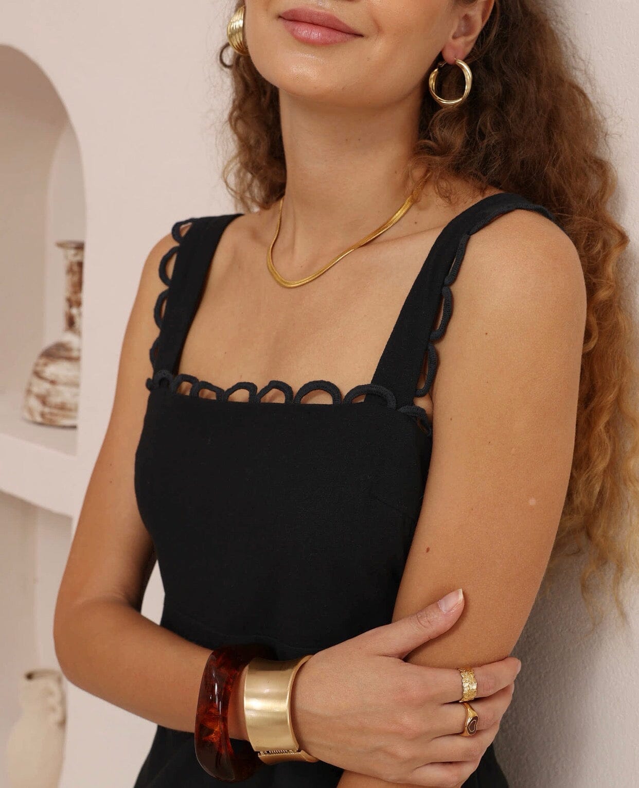 Iris Maxi Maxi Dress - Black Iris Maxi