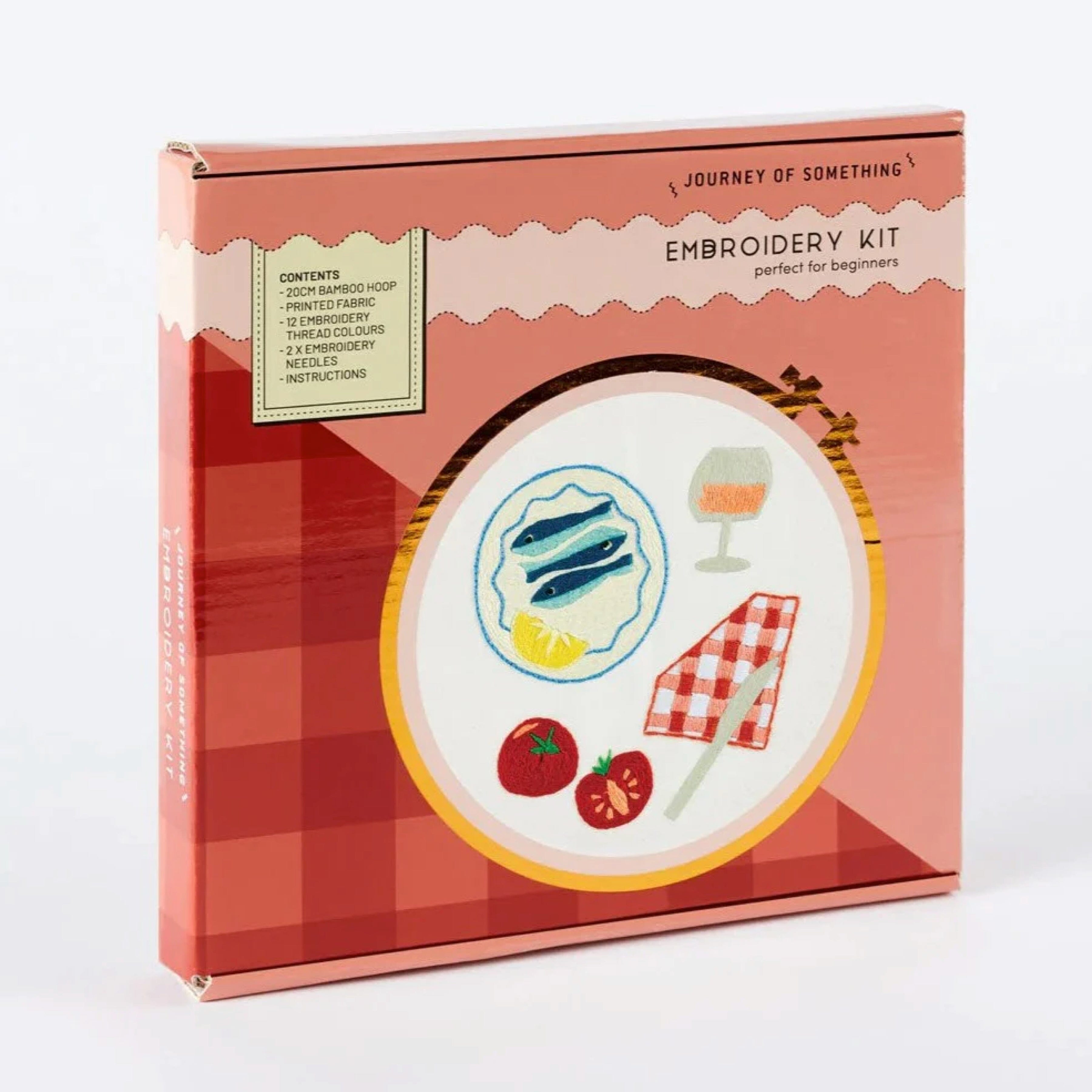 Journey of Something Embroidery Kit - Picnic Journey of Something