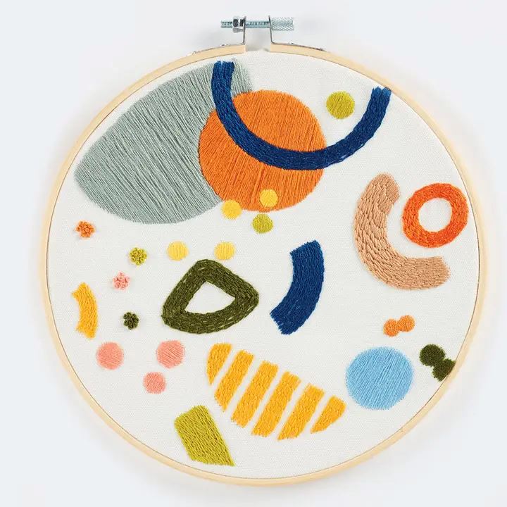 Journey of Something Embroidery Kit - Shapes Journey of Something