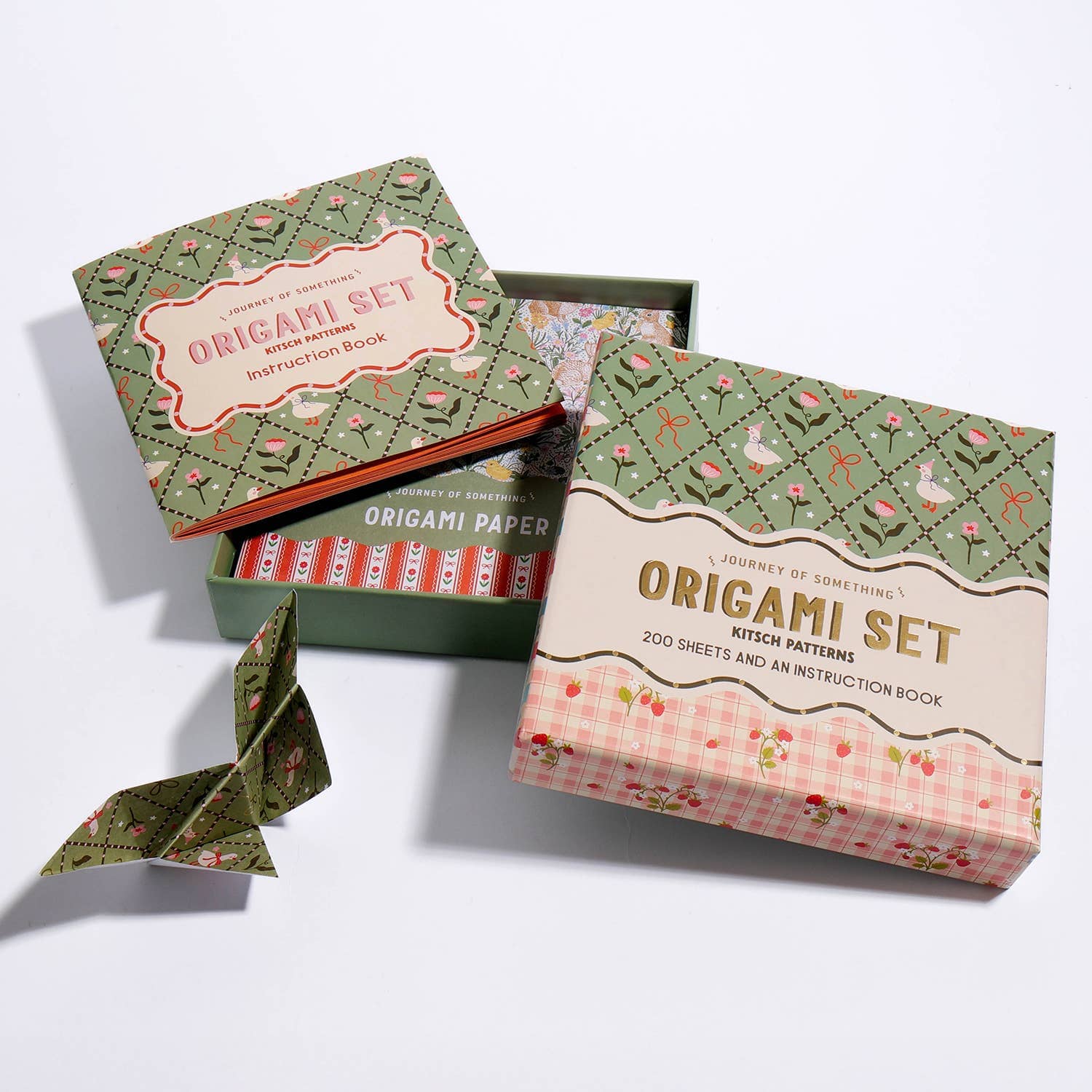 Journey of Something Origami Set - Kitsch Patterns Origami Set Journey of Something 
