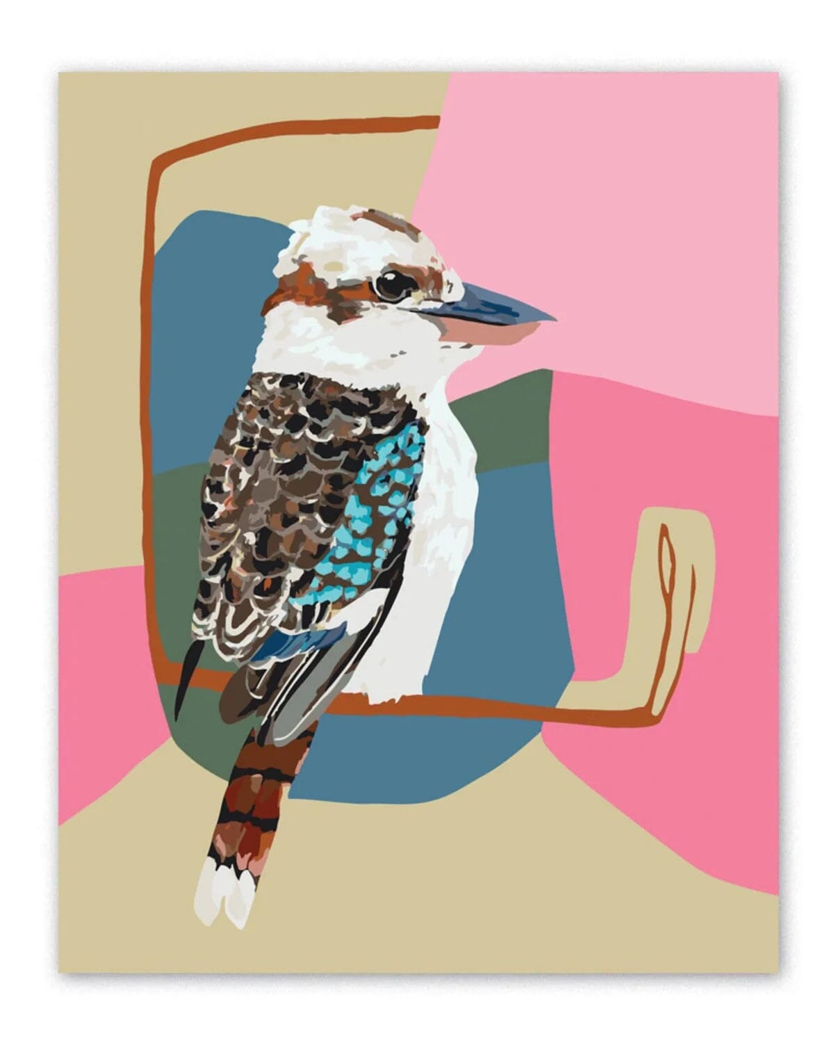 Journey of Something Paint by Numbers - Kookaburra Laugh Journey of Something