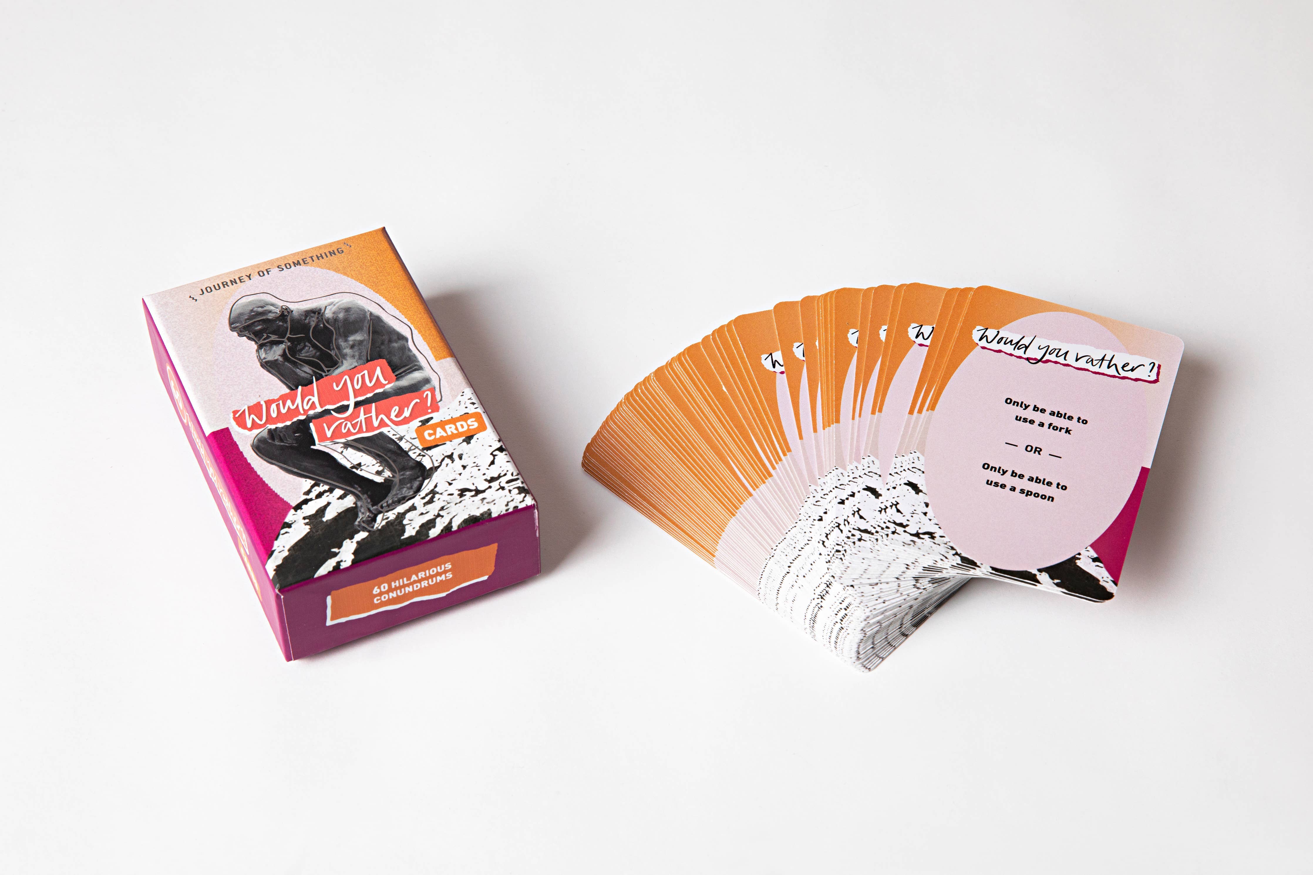Journey of Something Would You Rather Cards Card Game Journey Of Something 