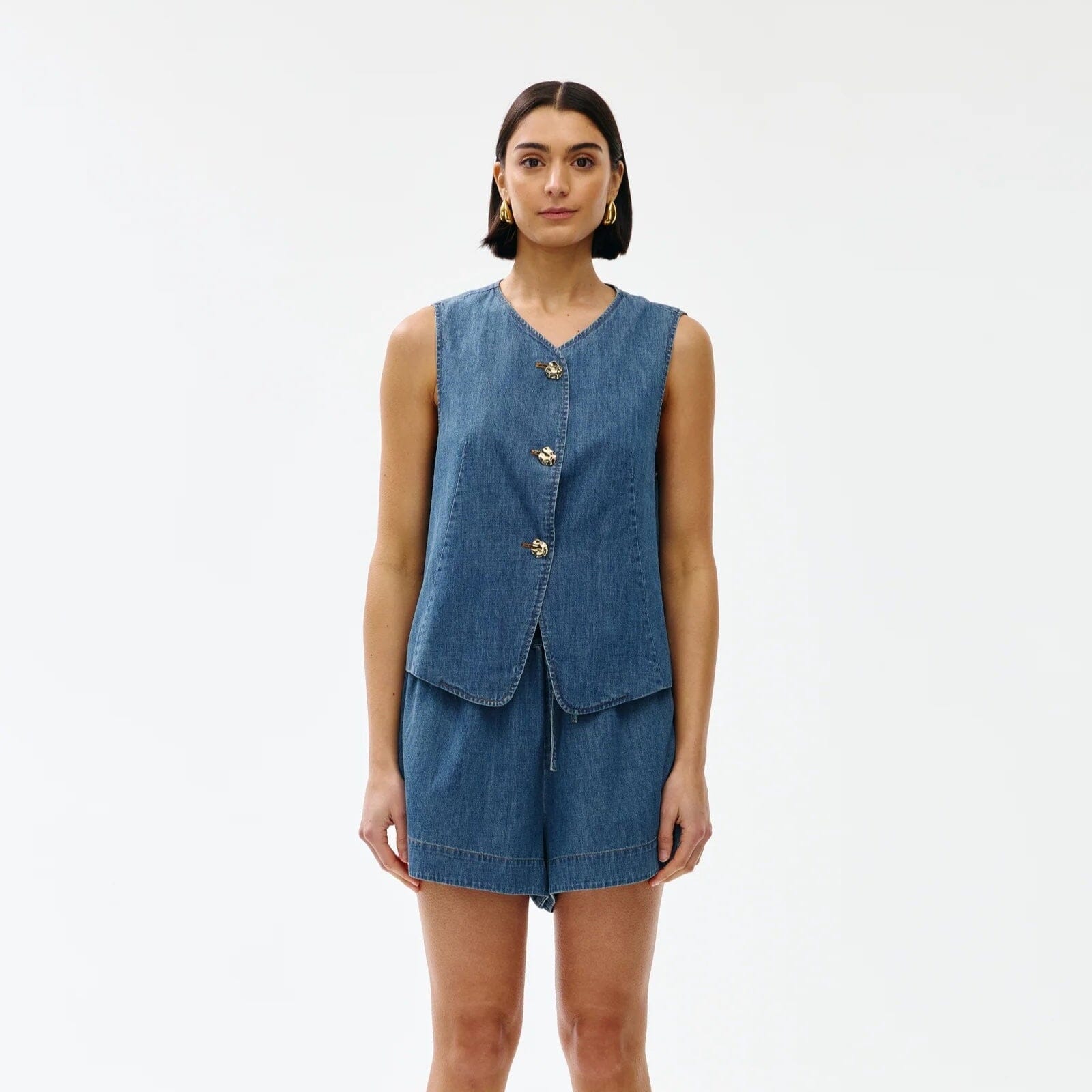 Kinney Camille Vest - Denim Kinney