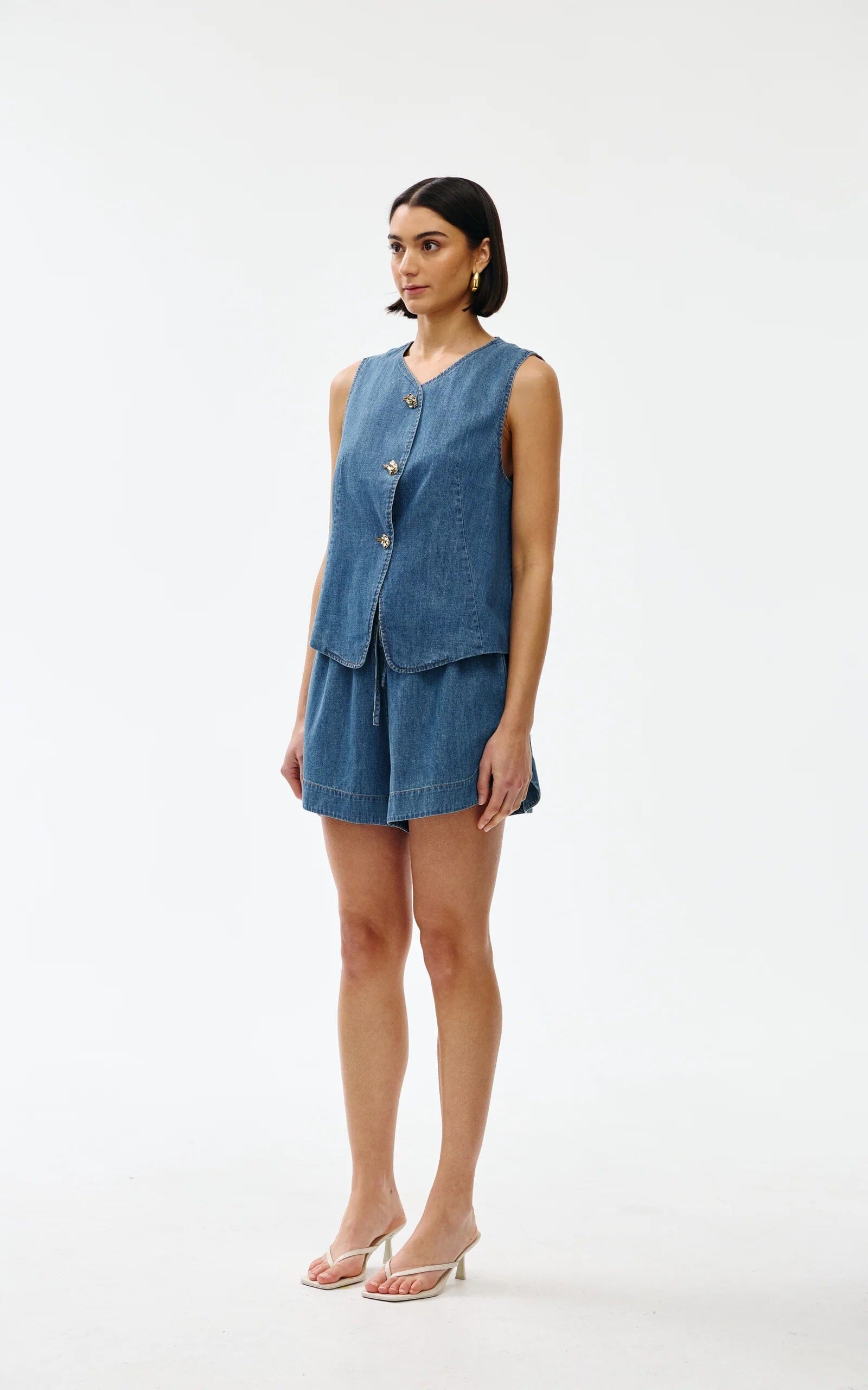 Kinney Camille Vest - Denim Kinney