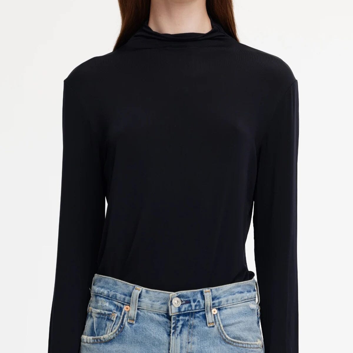 Kinney Fleur Top - Black Kinney