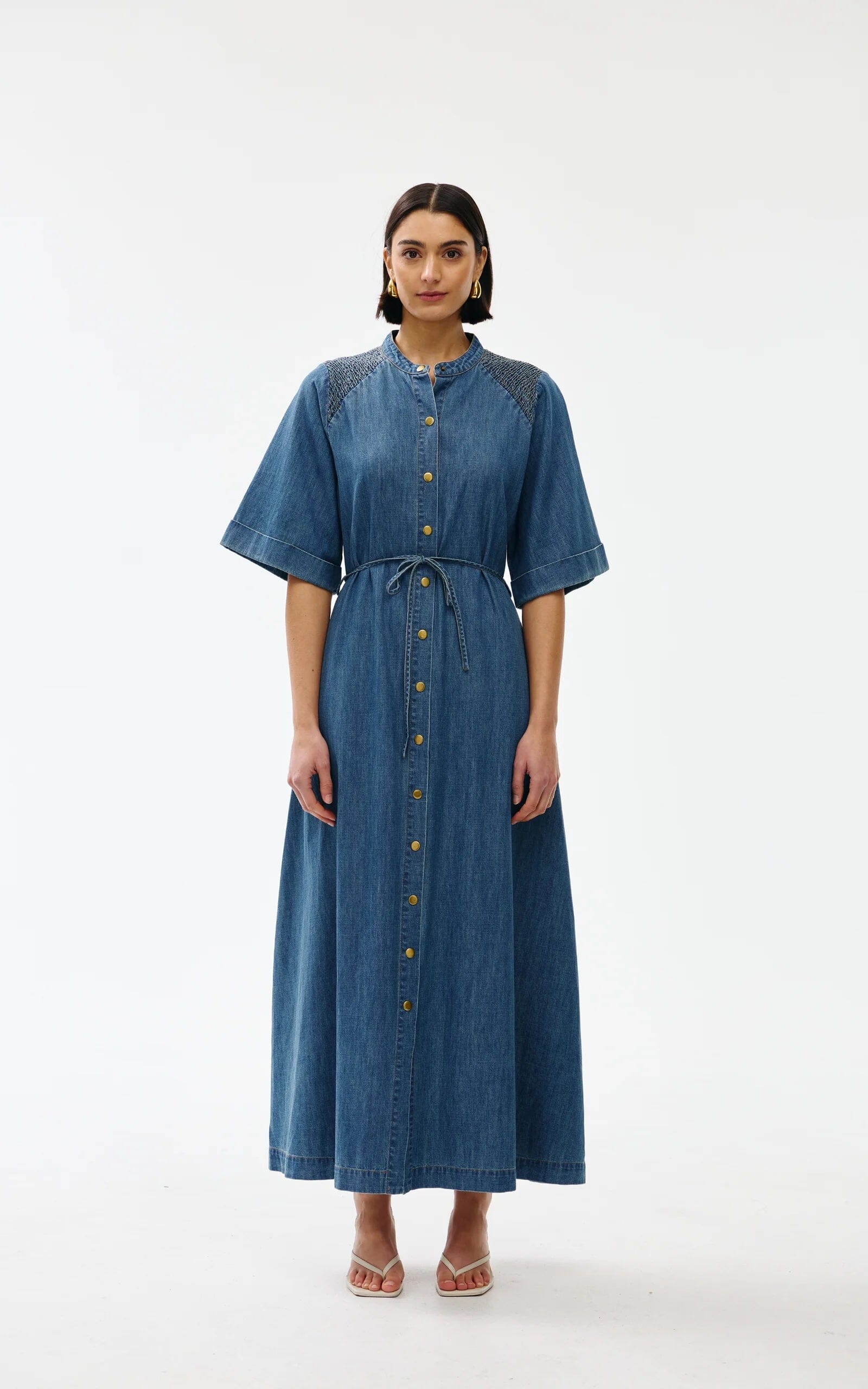Kinney Gigi Dress - Denim Kinney