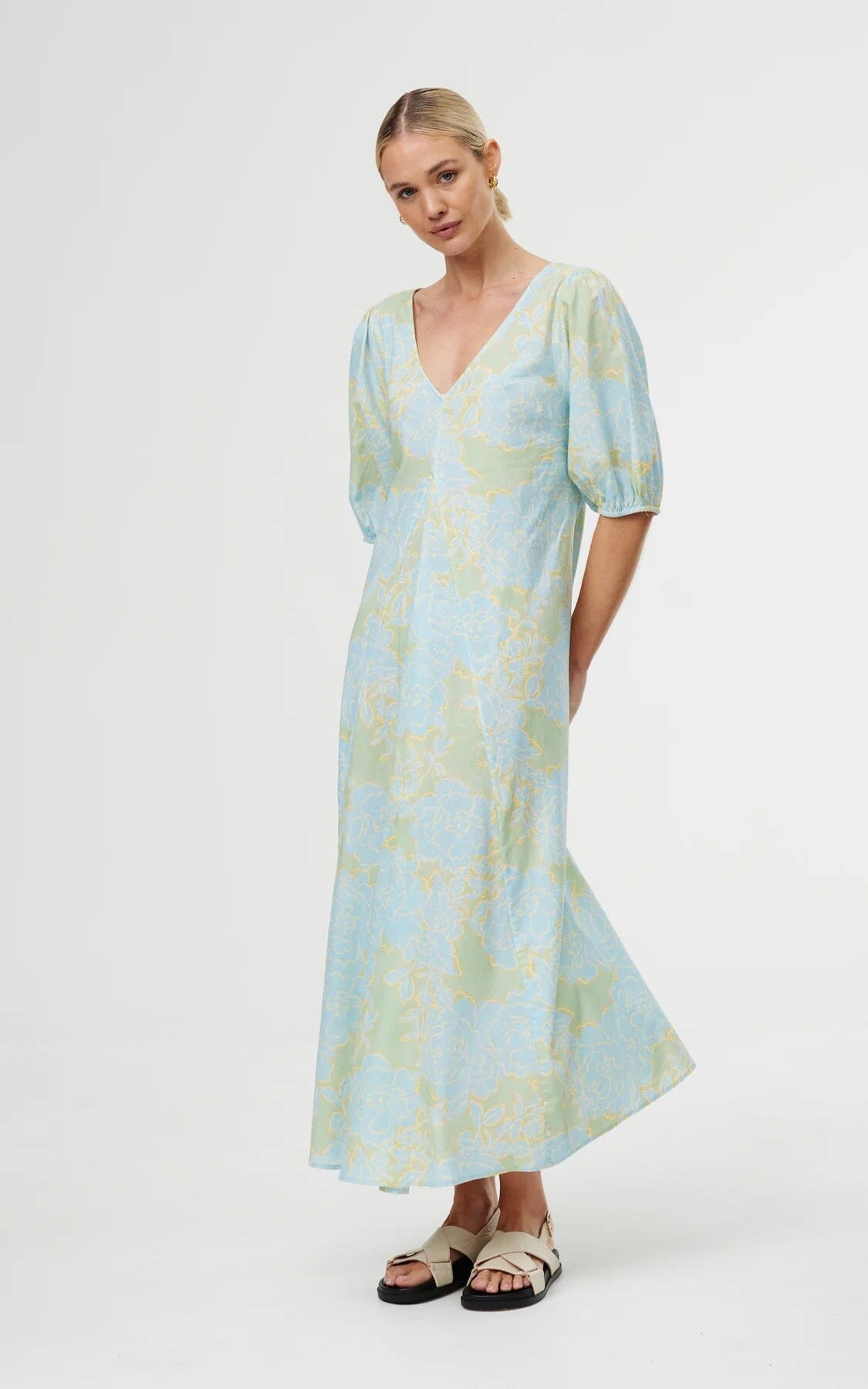 Kinney June Dress- Ocean Bloom Kinney