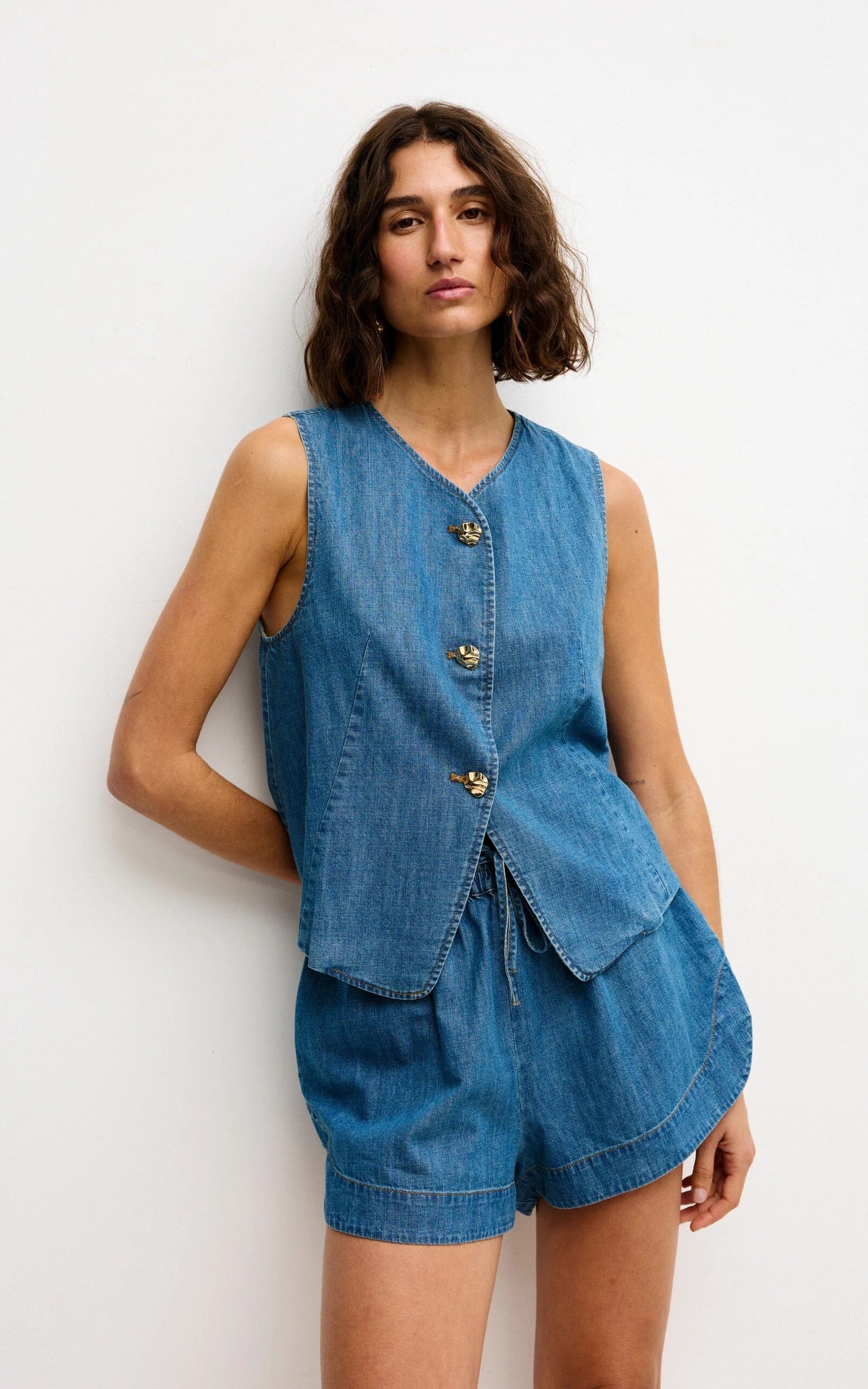 Kinney Juniper Short - Denim Kinney