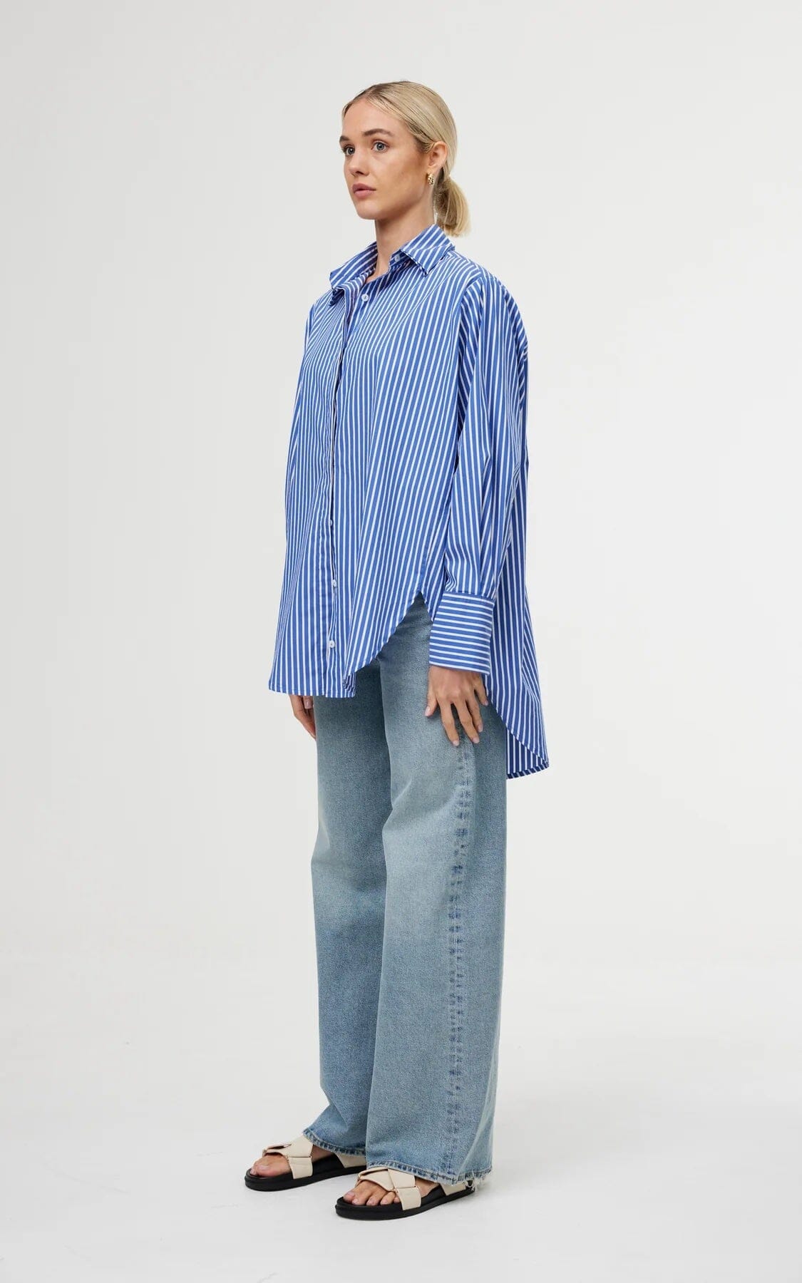 Kinney Noah Shirt - Riviera Stripe Kinney