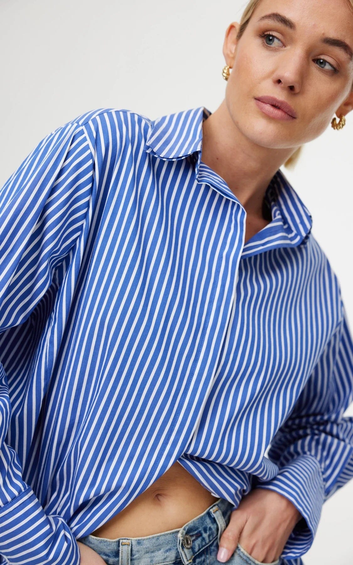 Kinney Noah Shirt - Riviera Stripe Kinney