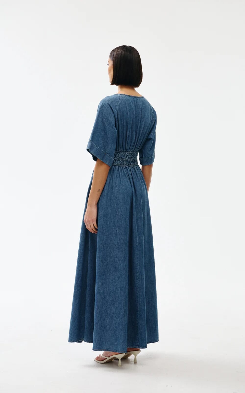 Kinney Poet Dress - Denim Kinney