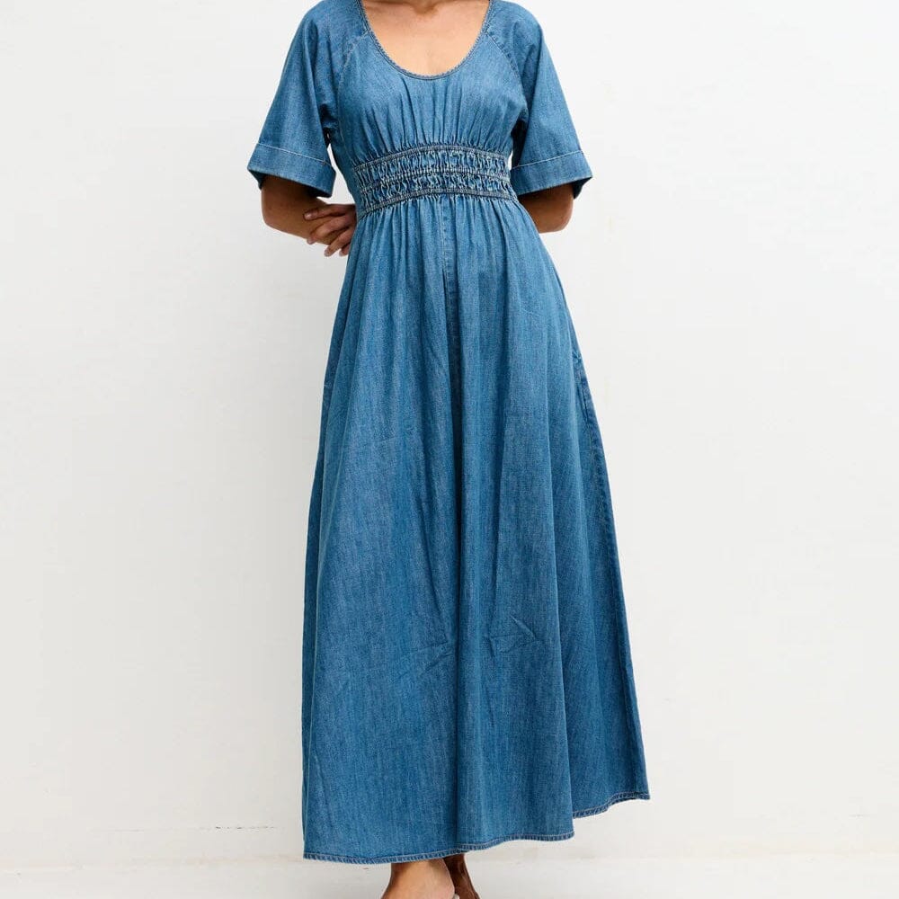 Kinney Poet Dress - Denim Kinney