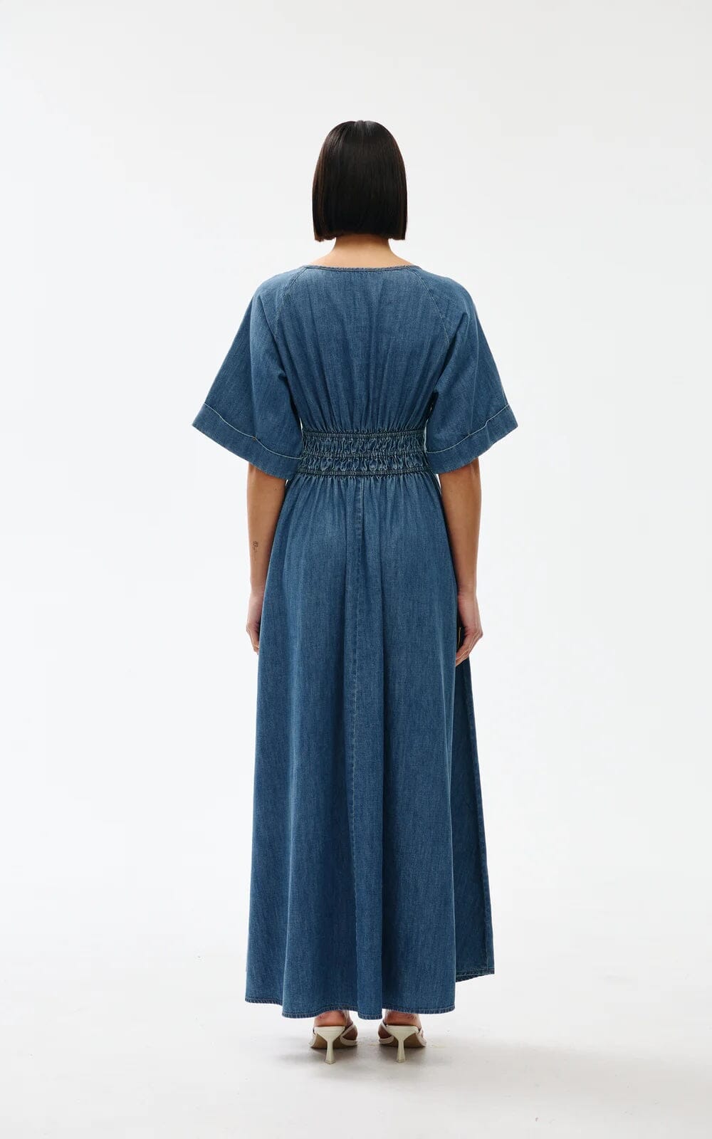 Kinney Poet Dress - Denim Kinney