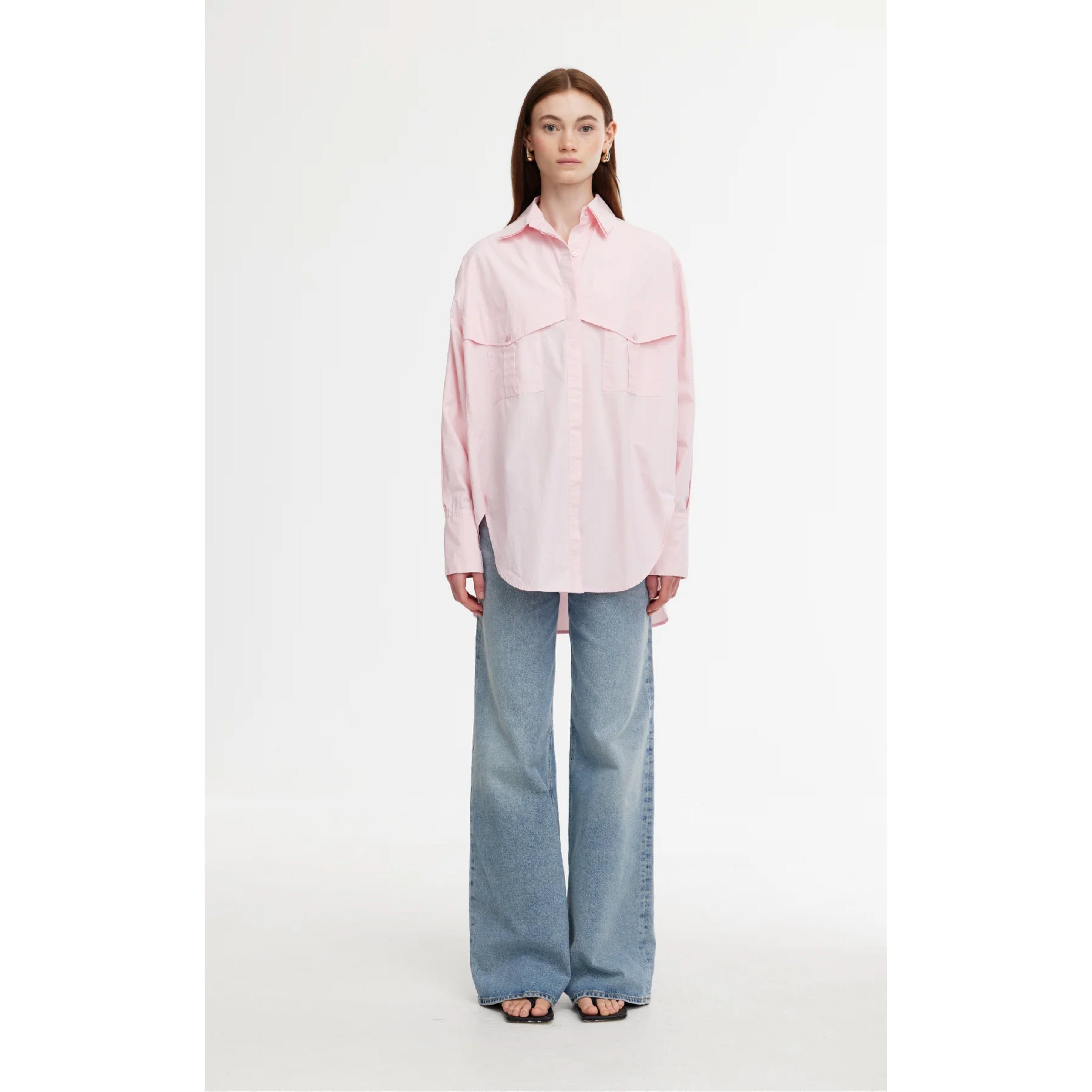 Kinney Riley Shirt - Blush Kinney