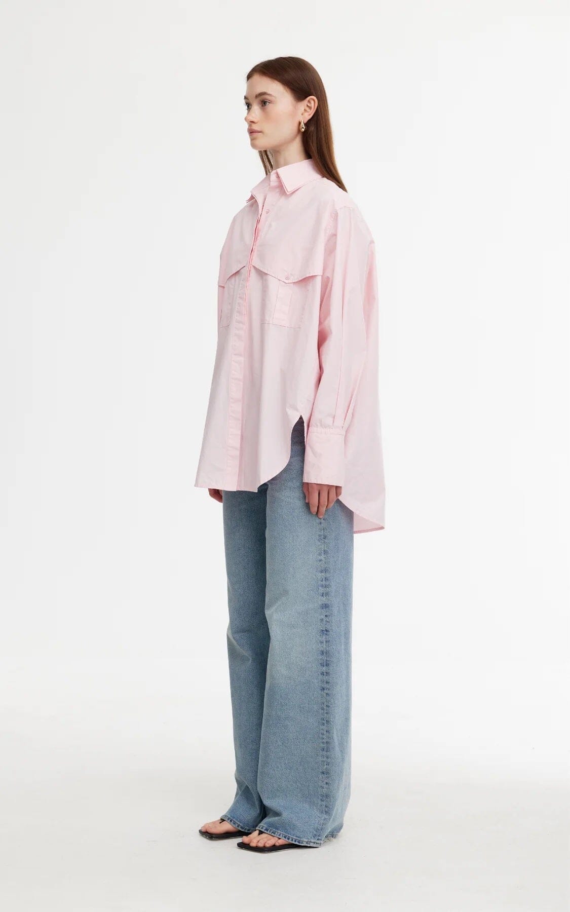 Kinney Riley Shirt - Blush Kinney