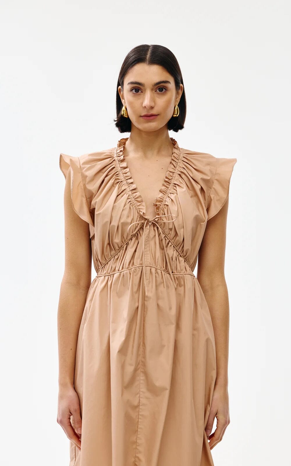Kinney Thea Dress - Taupe Kinney
