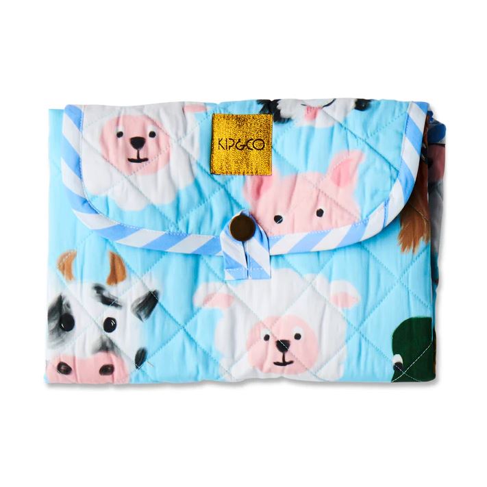 Kip & Co Baby Change Mat - Farm Friends Kip & Co