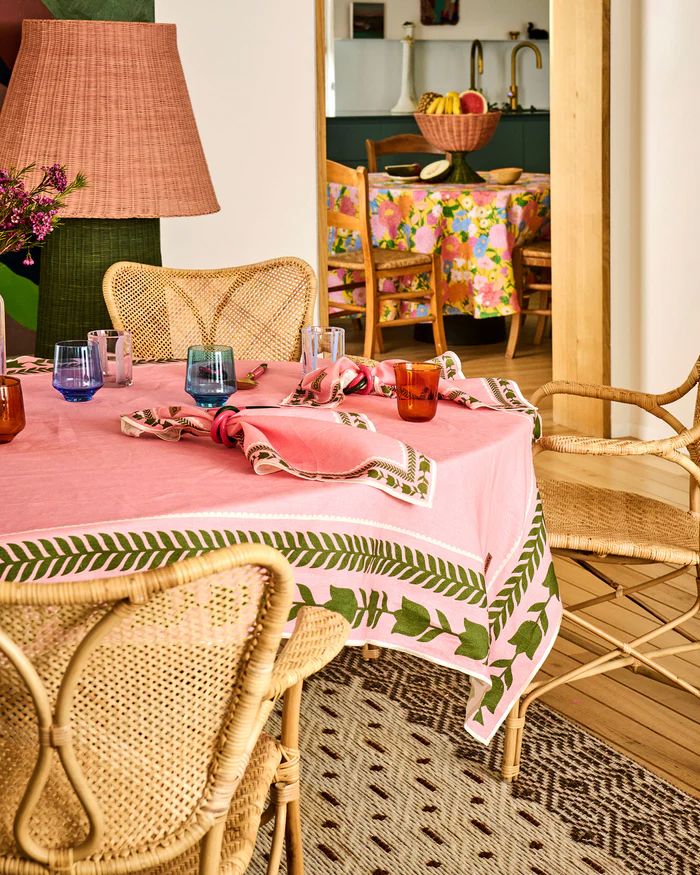 Kip & Co Flower Chain 4P Napkin Set Kip & Co