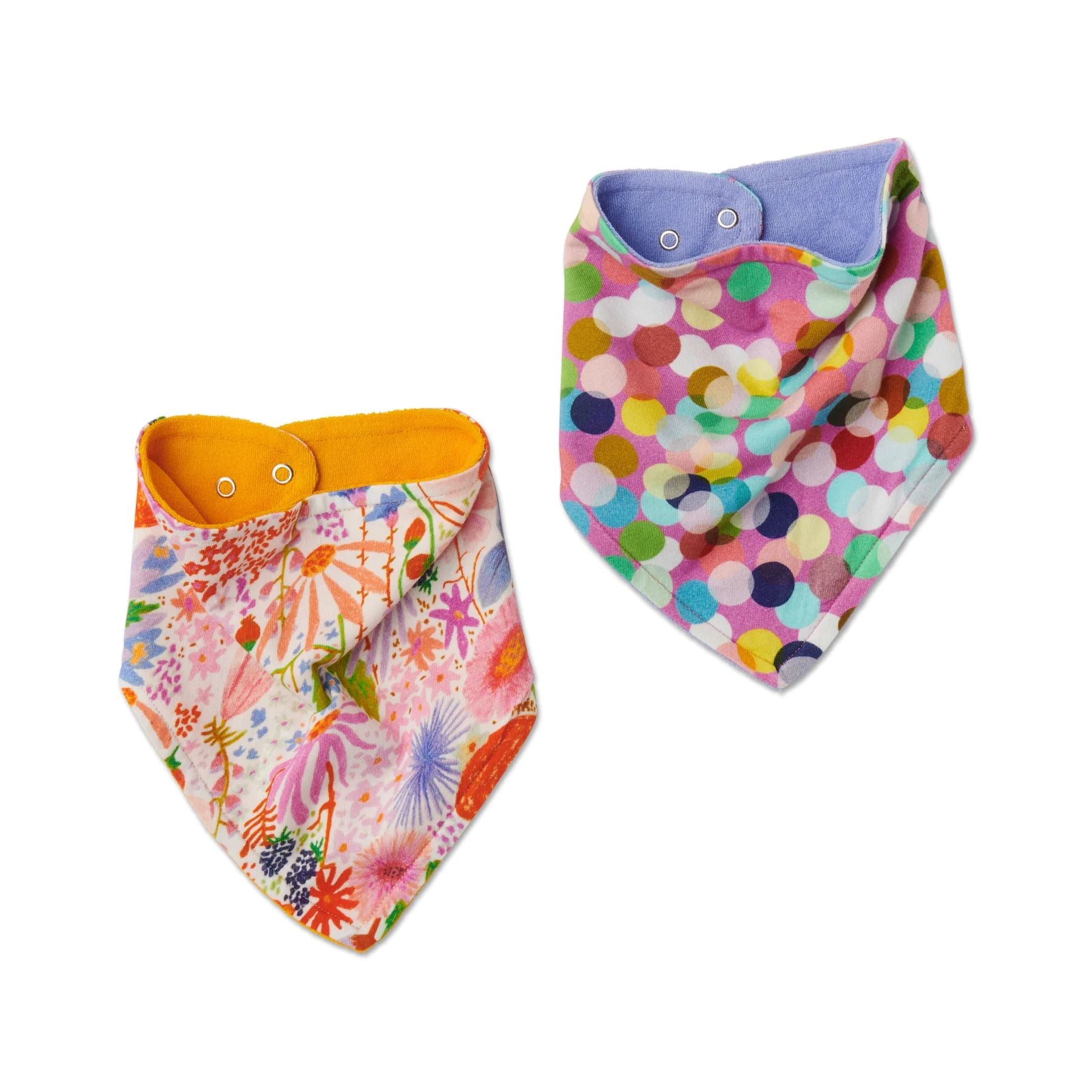 Kip & Co Fun Times Organic Cotton Dribble Bib Set Kip & Co