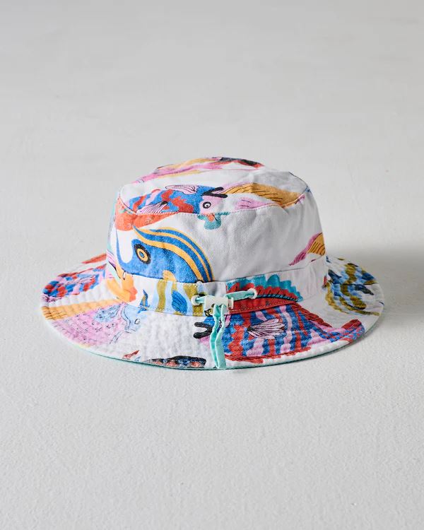 Kip & Co Kids Beach Hat - Fishy Business Kip & Co