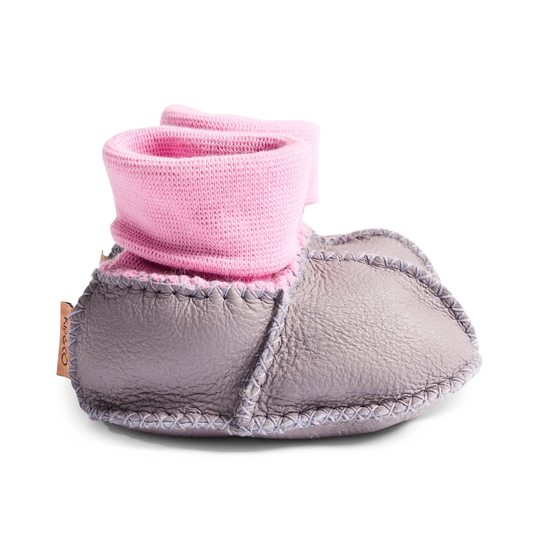 Kip & Co Lilac Baby Booties Kip & Co