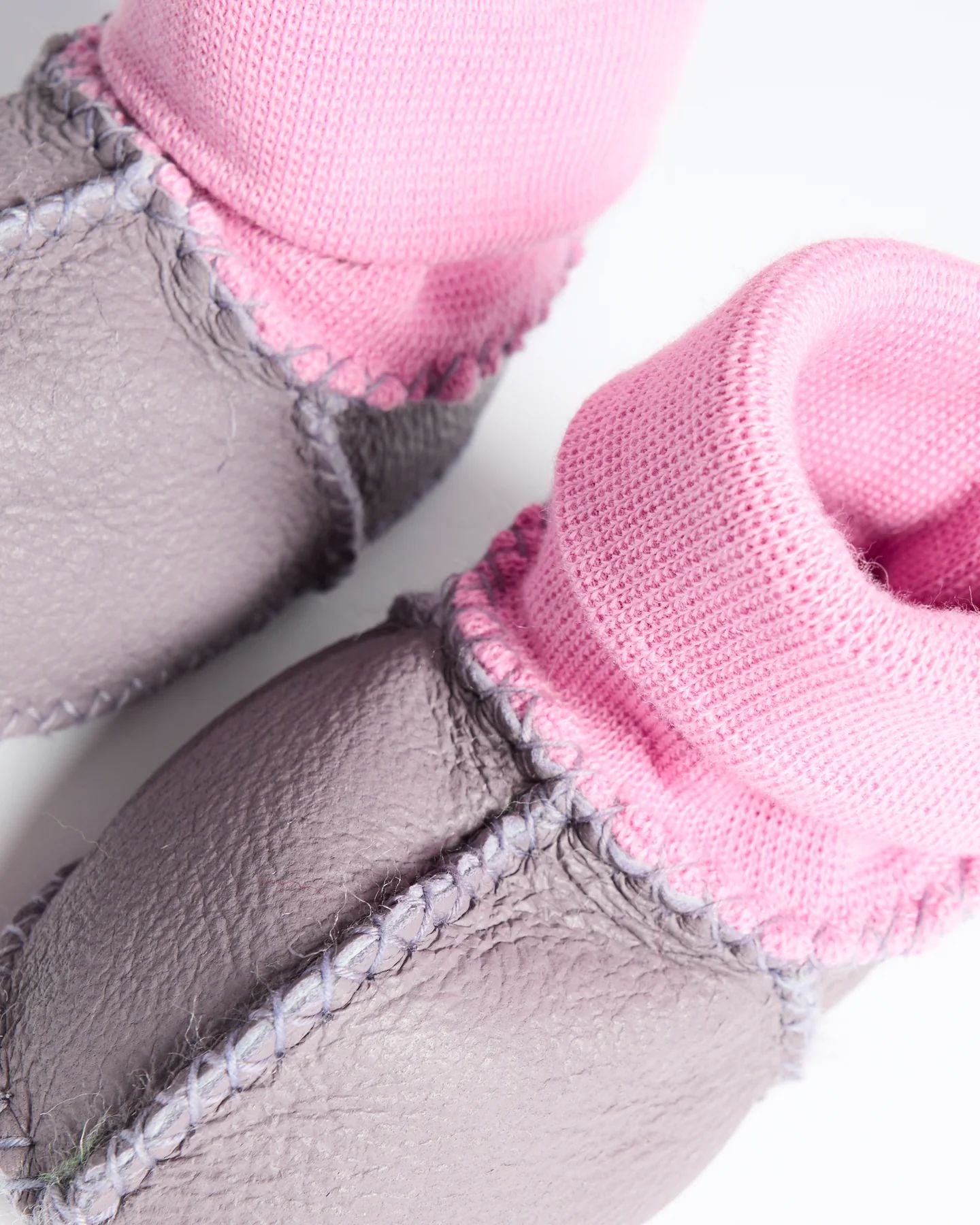 Kip & Co Lilac Baby Booties Kip & Co