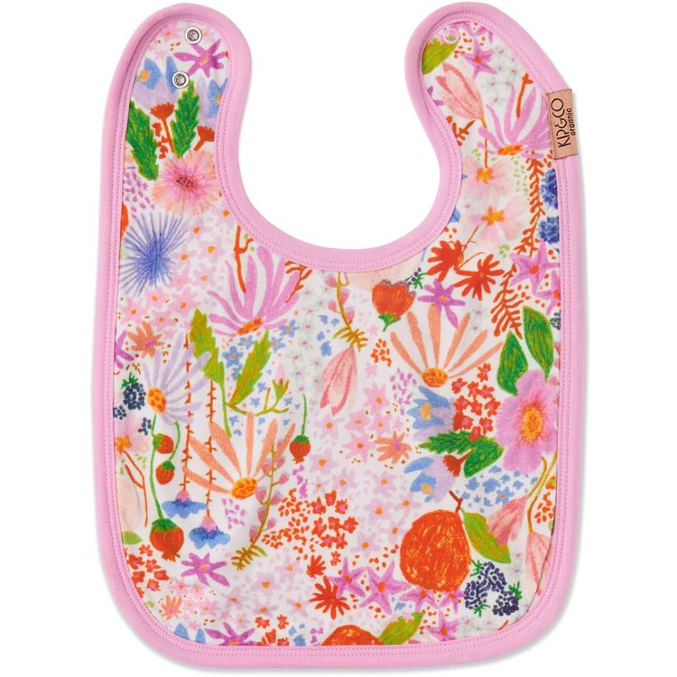 Kip & Co Organic Cotton Bib - Meandering Meadow Kip & Co