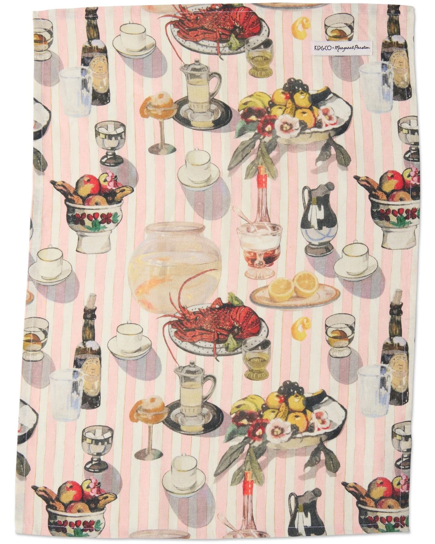 Kip & Co x Margaret Preston Still Life Linen Tea Towel Kip & Co