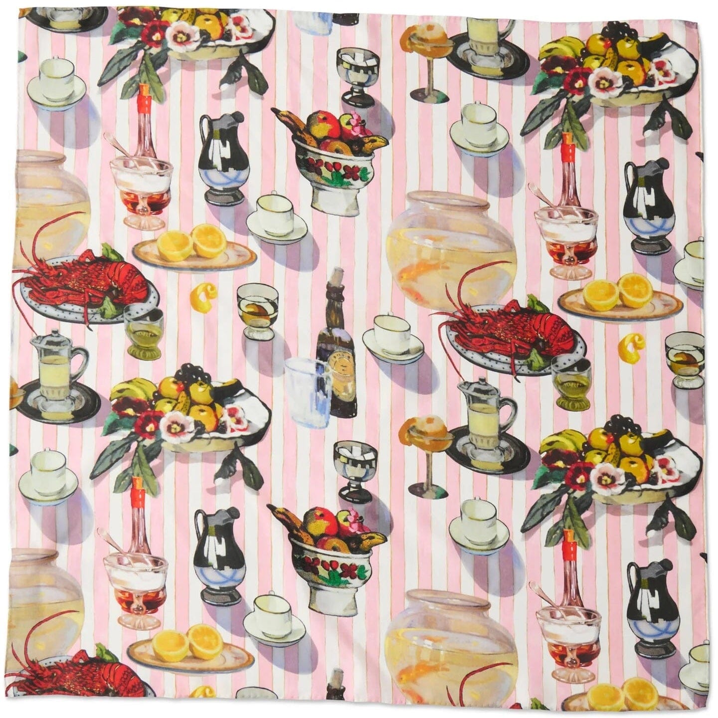 Kip & Co x Margaret Preston Still Life Silk Scarf Kip & Co