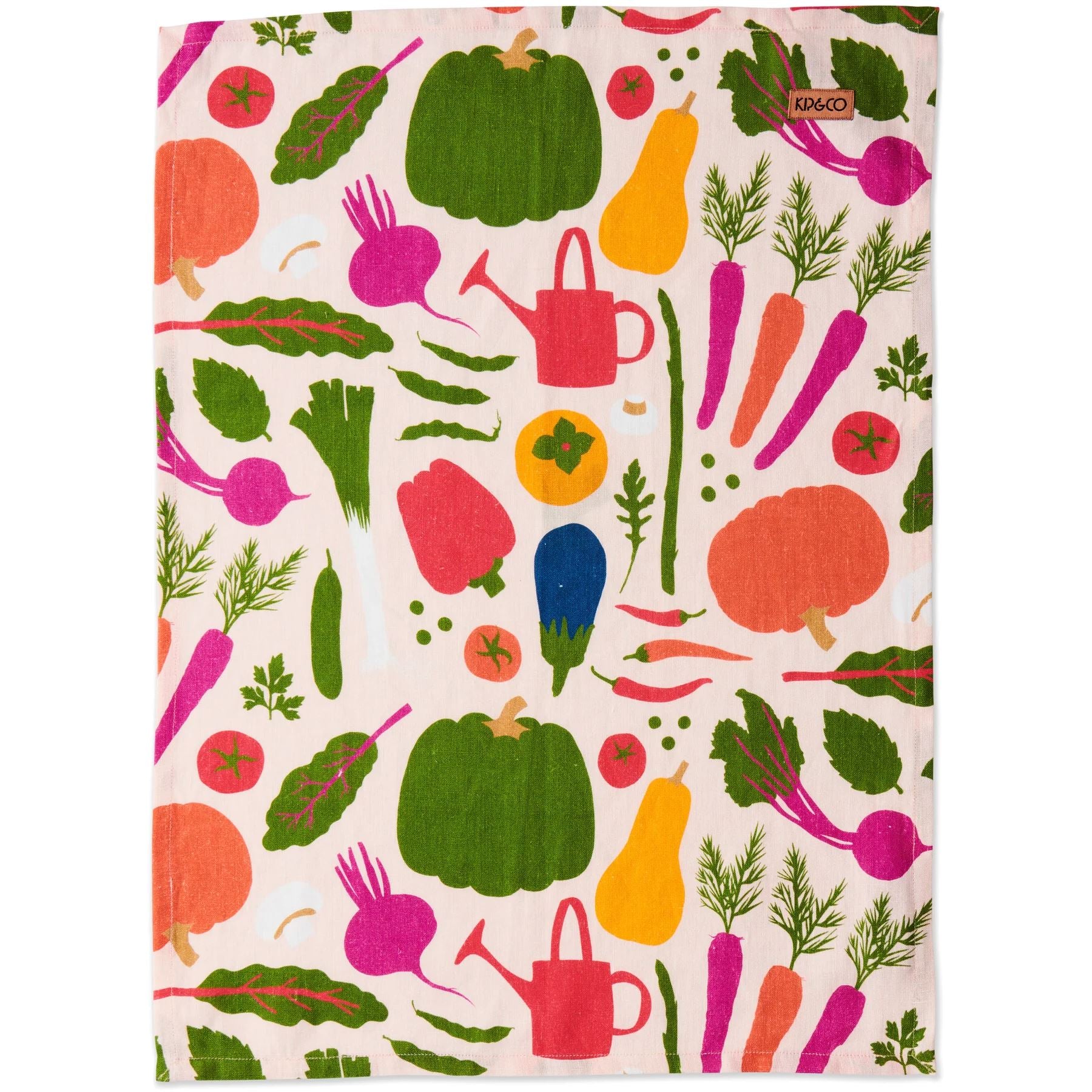 Kip & Co X Stephanie Alexander Linen Tea Towel - Stephanie's Harvest Kip & Co