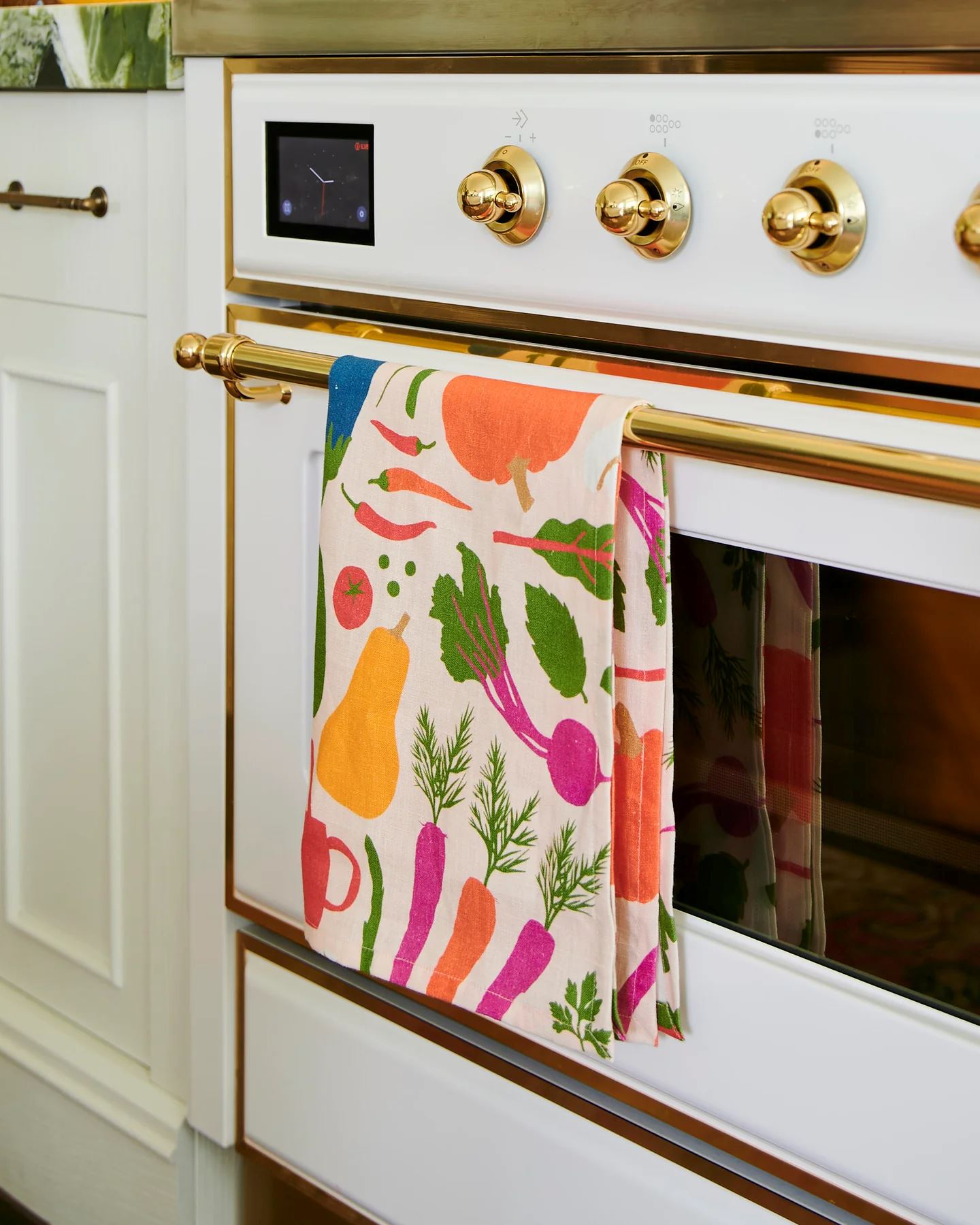 Kip & Co X Stephanie Alexander Linen Tea Towel - Stephanie's Harvest Kip & Co