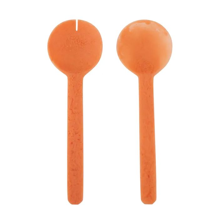Kip Set of 2 Resin Servers - Papaya Salad Servers Coast to Coast Home 