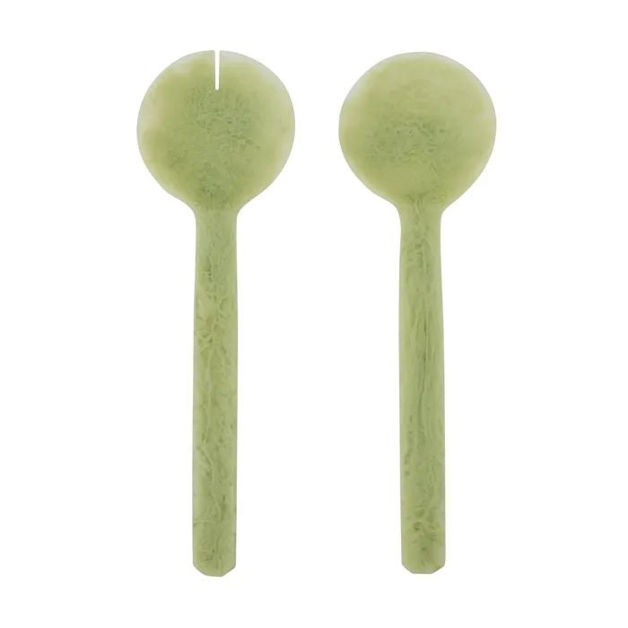 Kip Set of 2 Resin Servers - Pistachio Salad Servers Coast to Coast Home 