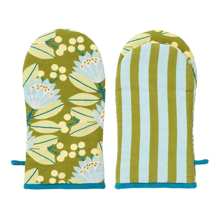 Kirra Oven Glove - Olive Oven Mitt Coast to Coast Home 