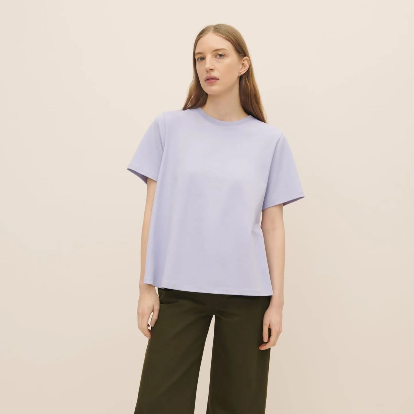 Kowtow A-line Tee - Blue Lavender Kowtow