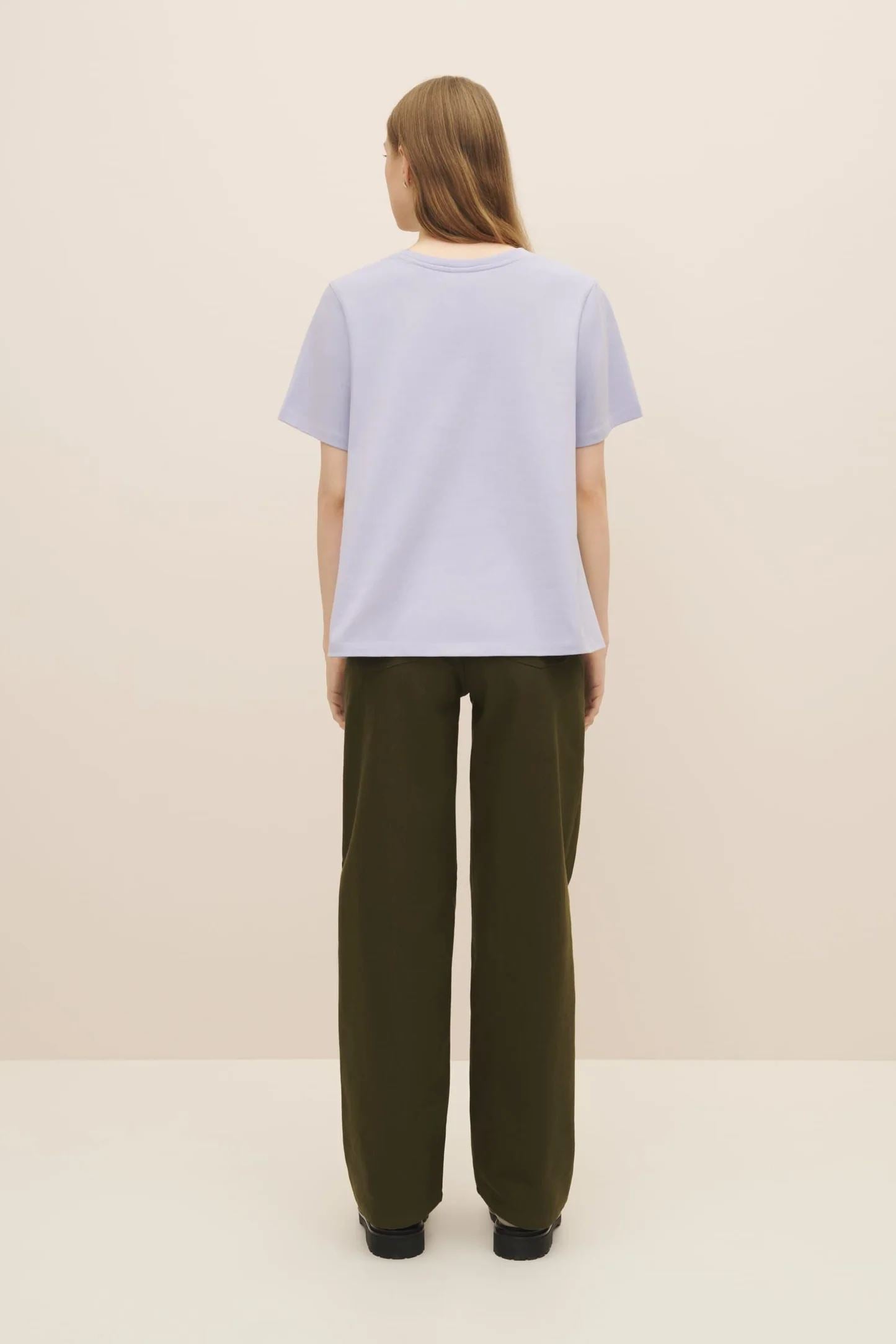 Kowtow A-line Tee - Blue Lavender Kowtow