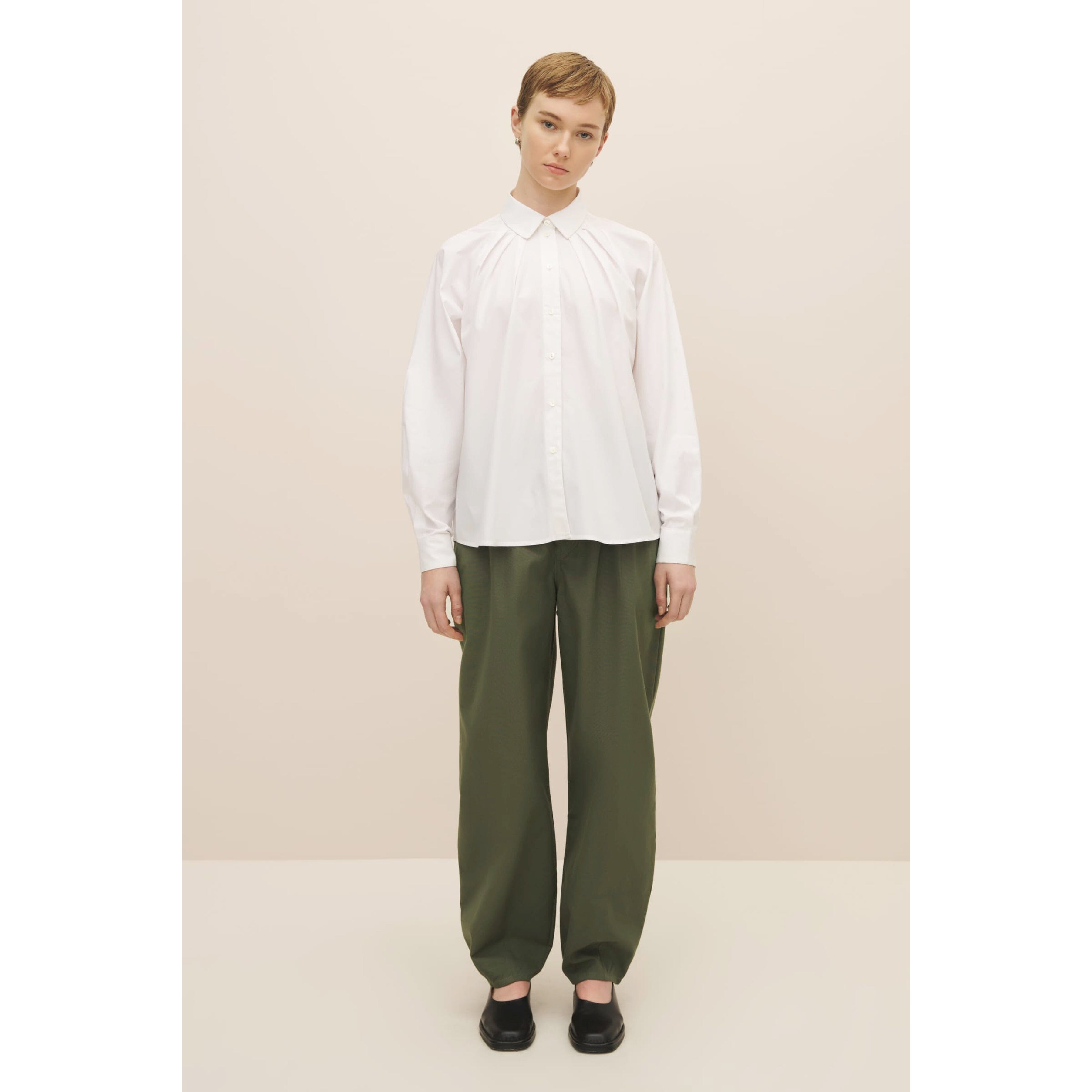 Kowtow Etude Shirt - White Kowtow