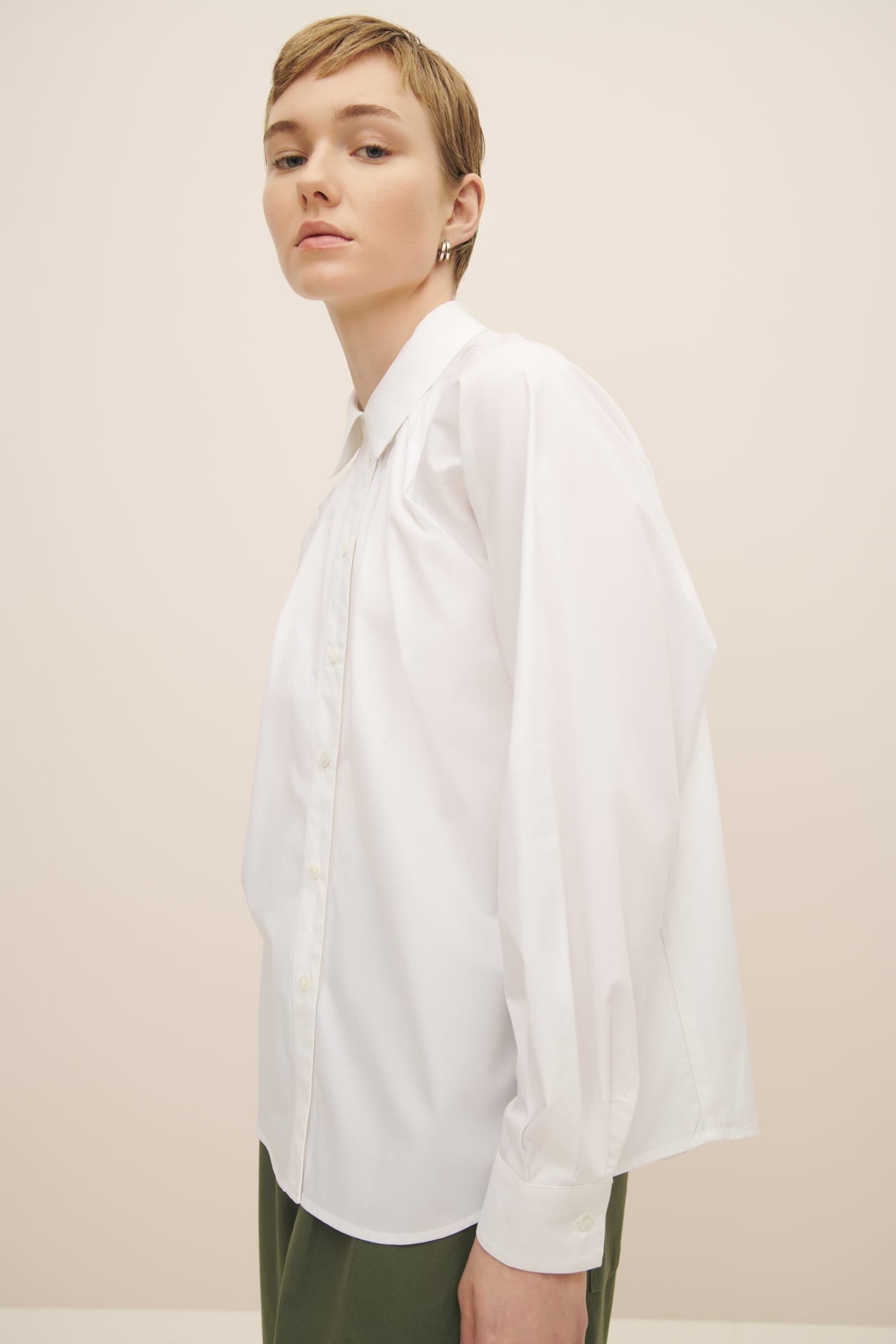 Kowtow Etude Shirt - White Kowtow