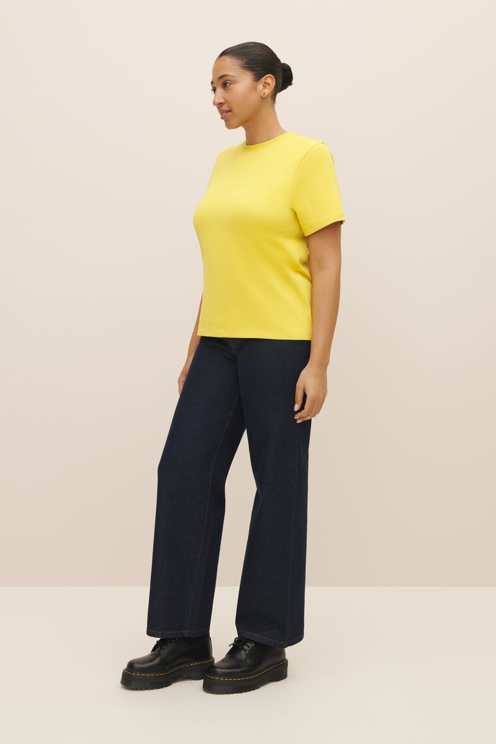 Kowtow Heavy Classic Tee- Daffodil Kowtow