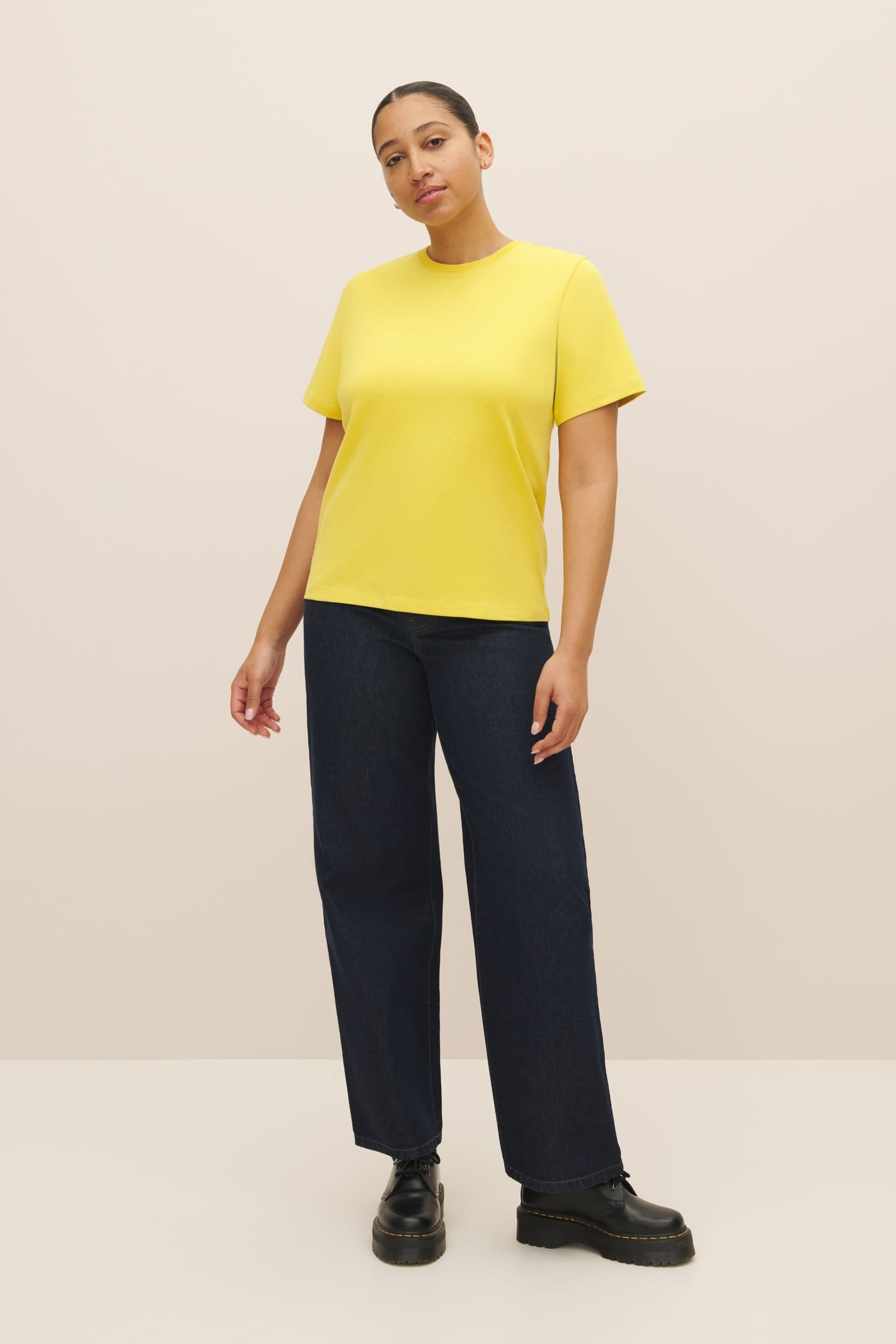 Kowtow Heavy Classic Tee- Daffodil Kowtow