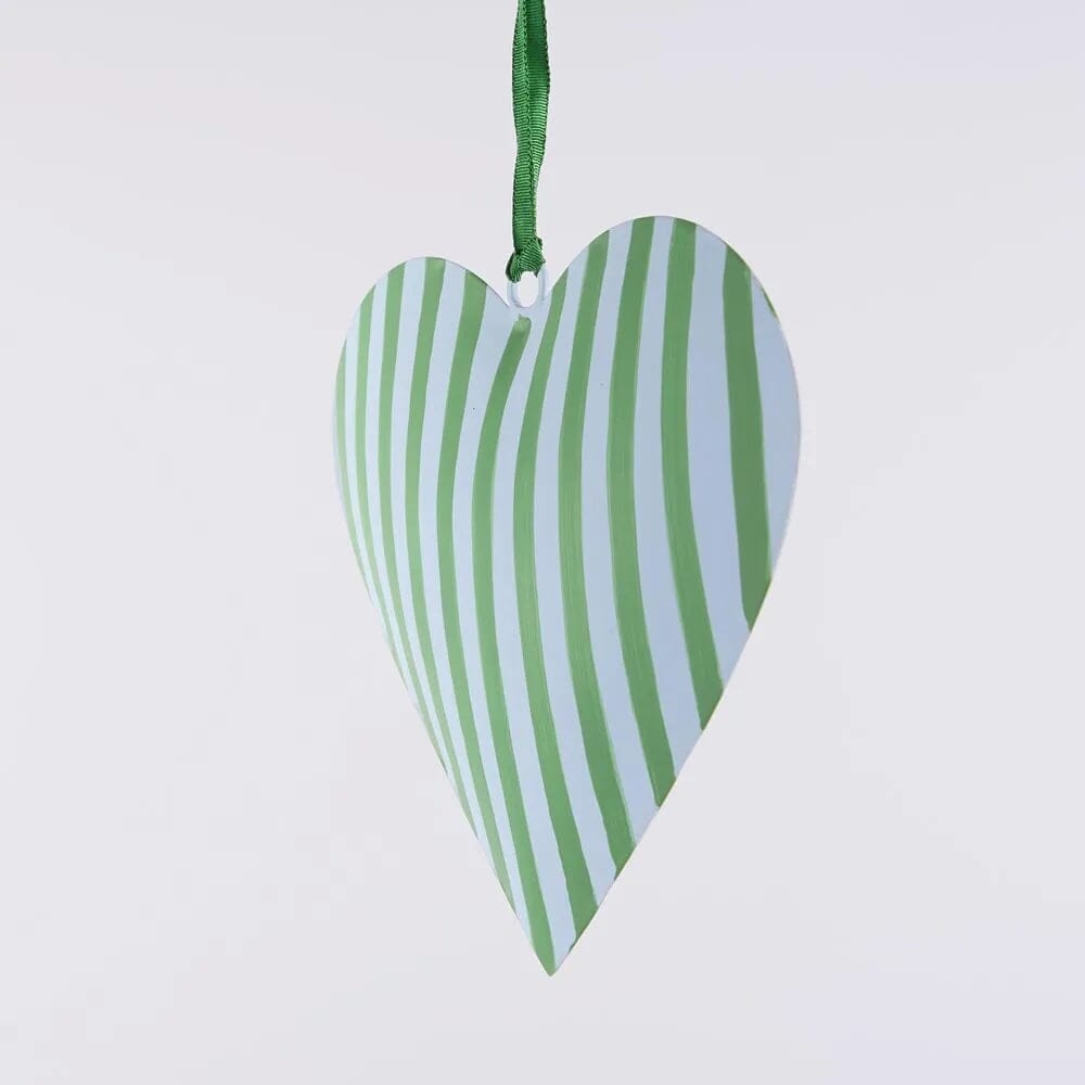 La Dolce Vita Heart Tree Decoration Large - Green Florabelle